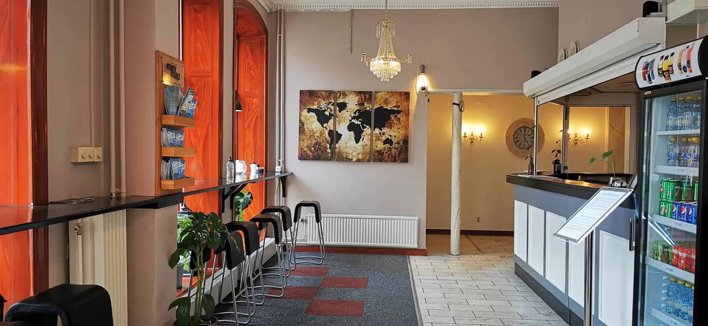 Lobby or reception, Lobby/Reception in Sundsvall City Hotel
