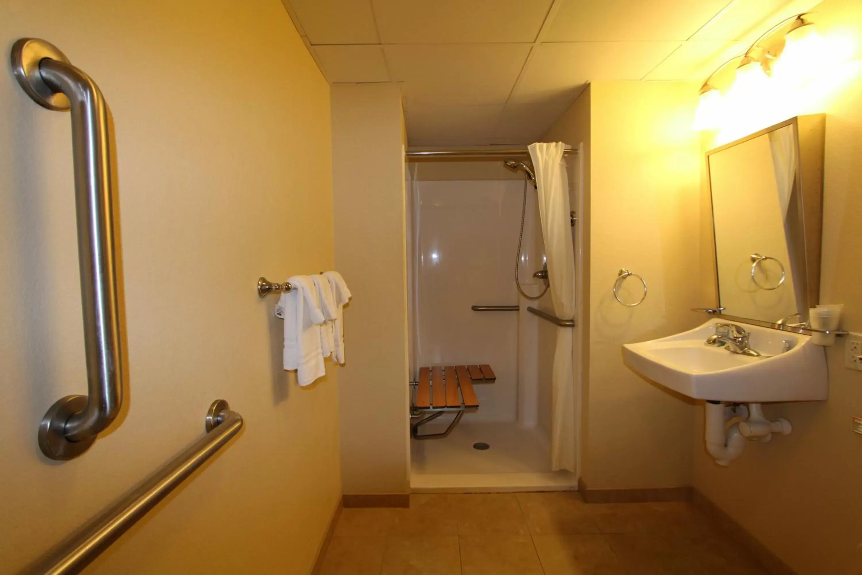 Bathroom in Gold Leaf Hotel of Dewey