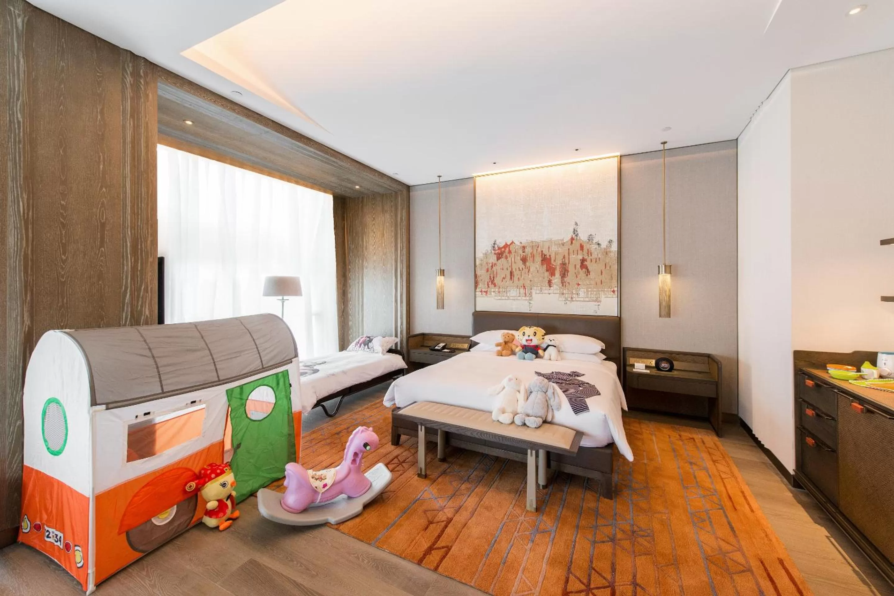 Bed in Grand Hyatt Xi'an