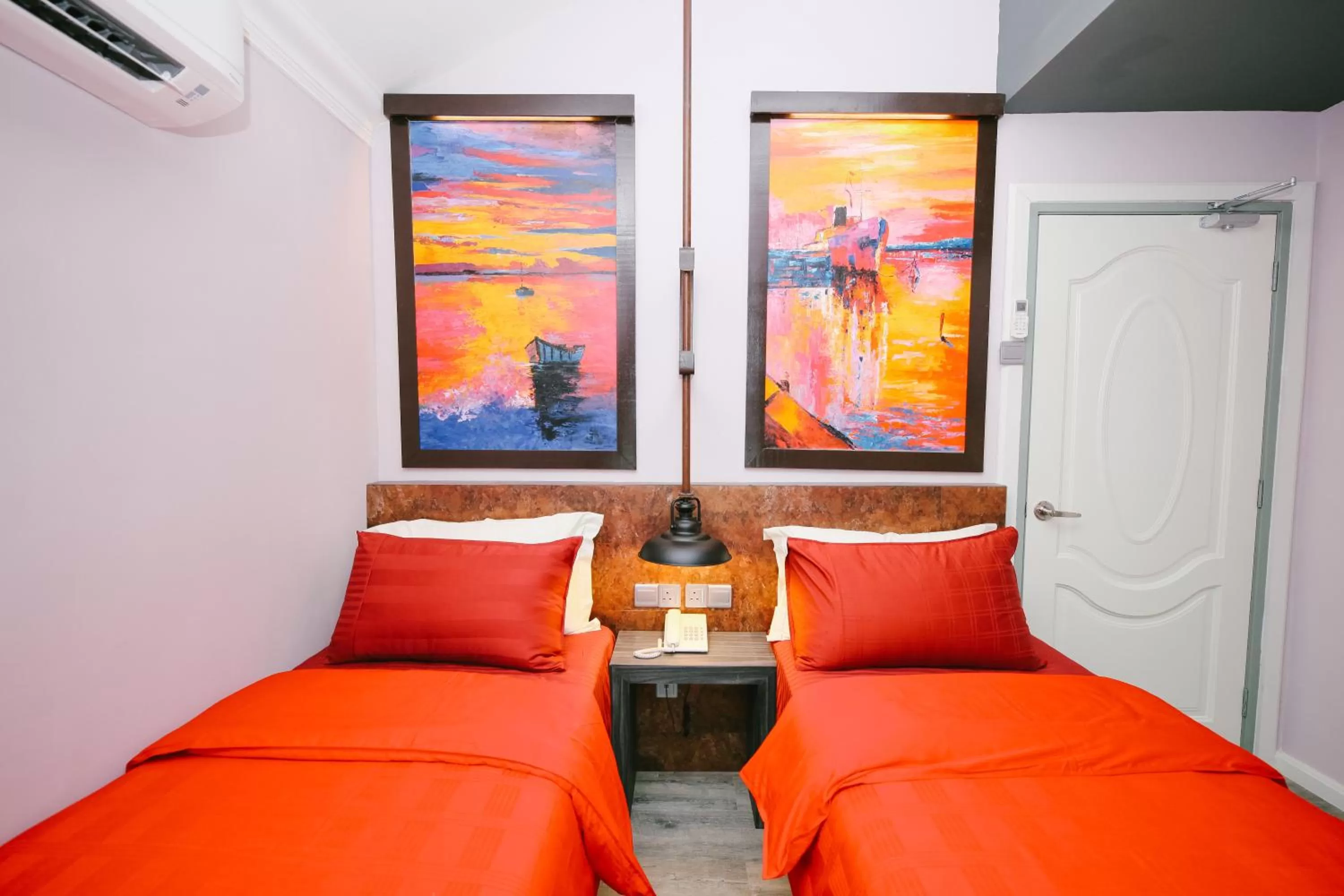 Bed in Royale Chenang Resort