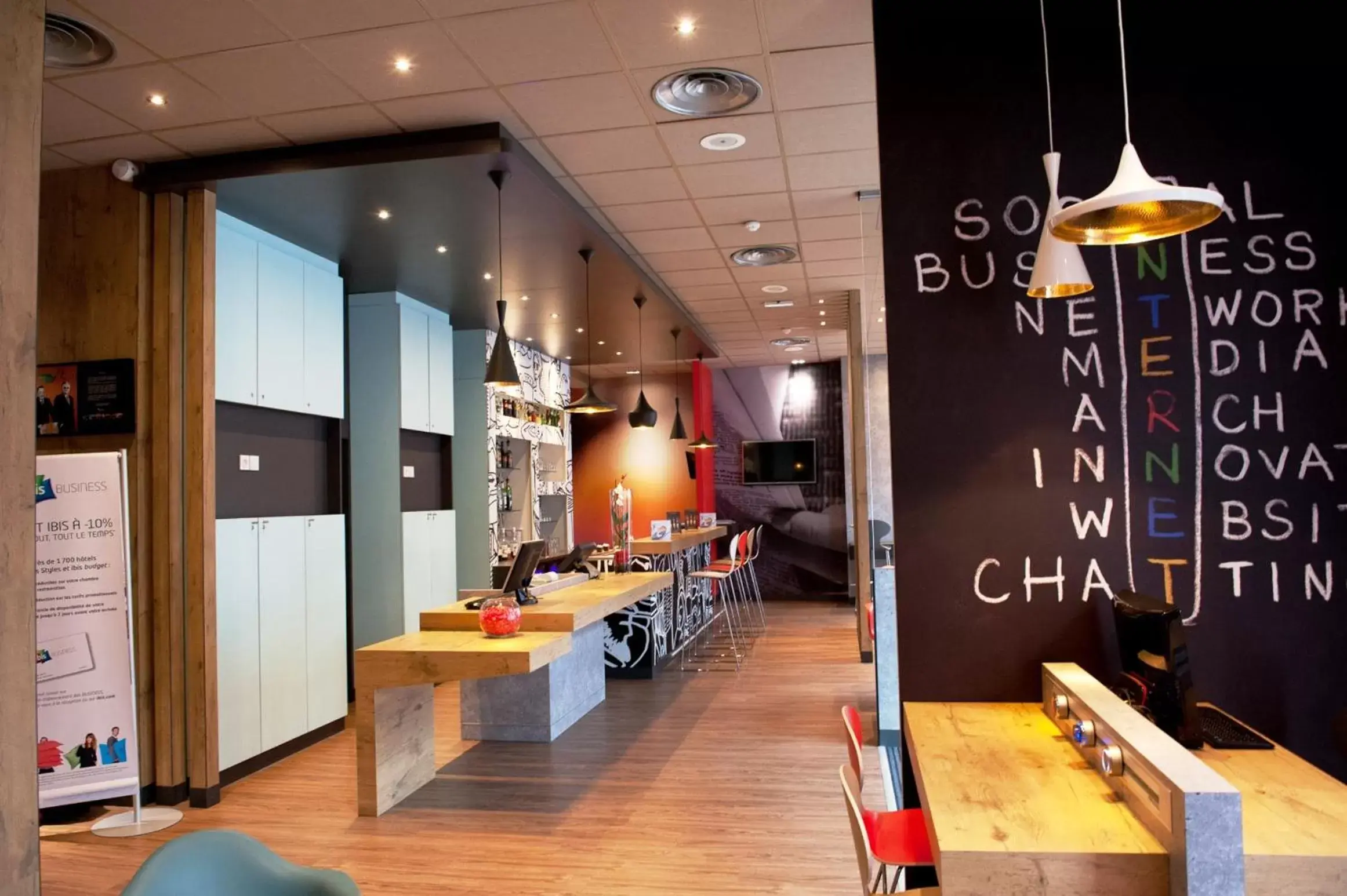 Lobby or reception, Restaurant/Places to Eat in Ibis Agen Centre Gare