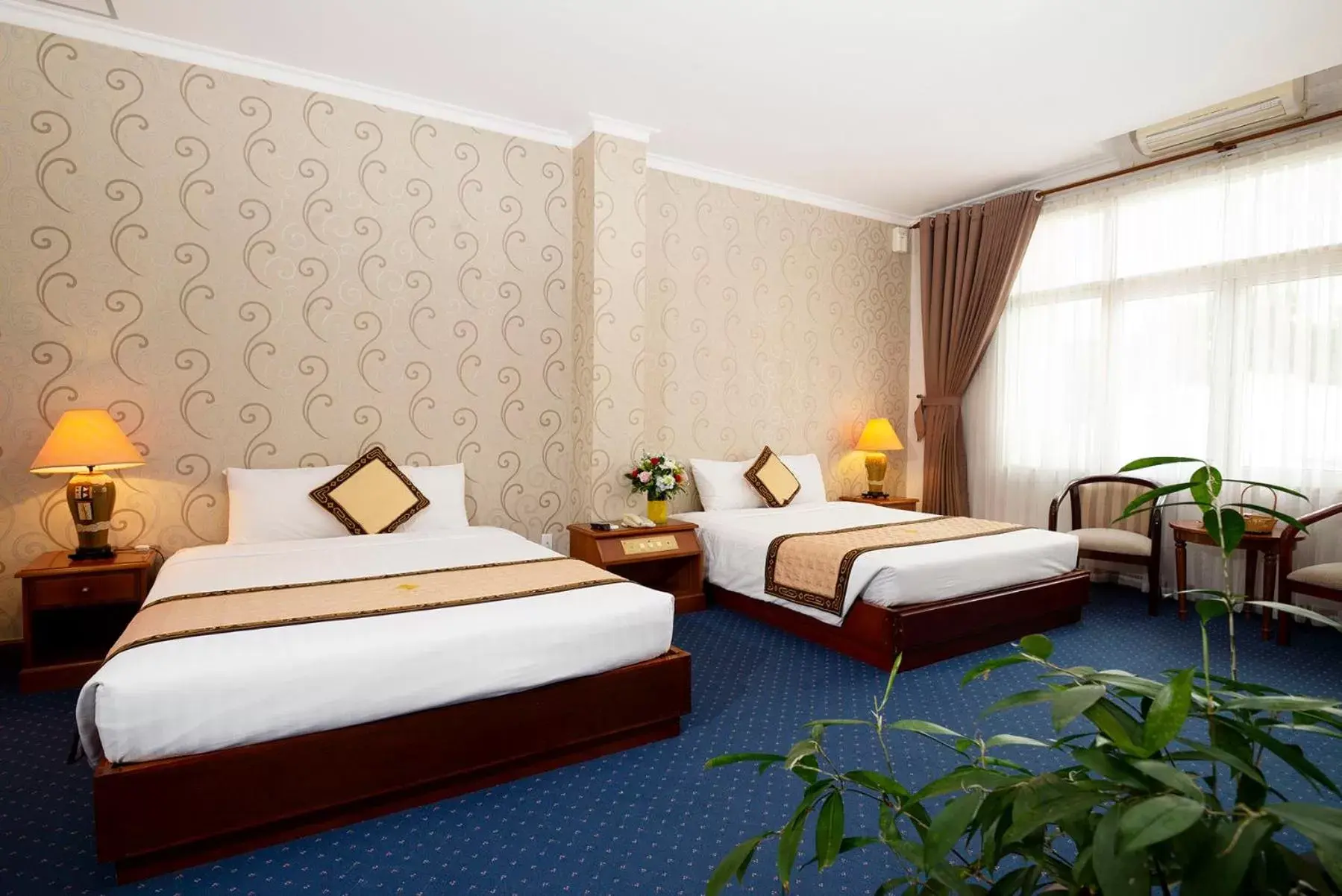 Bedroom, Bed in Grand Hotel Vung Tau Bedroom, Bed in Grand Hotel Vung Tau