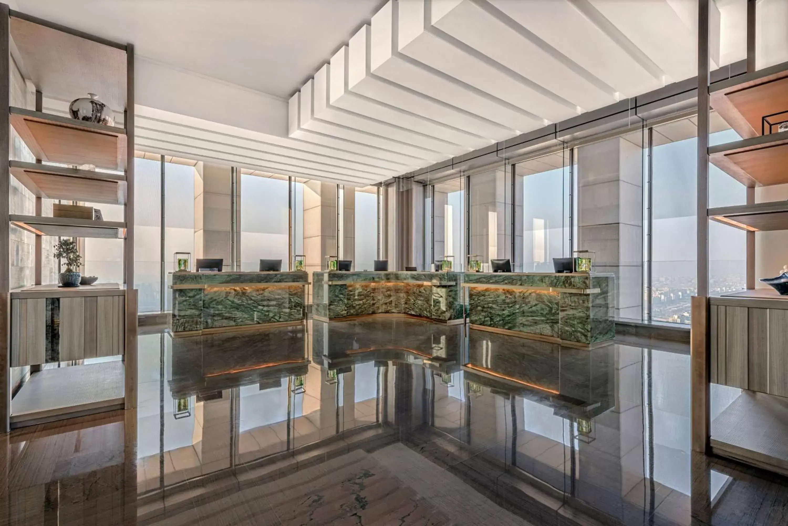 Lobby or reception in Park Hyatt Beijing Lobby or reception in Park Hyatt Beijing