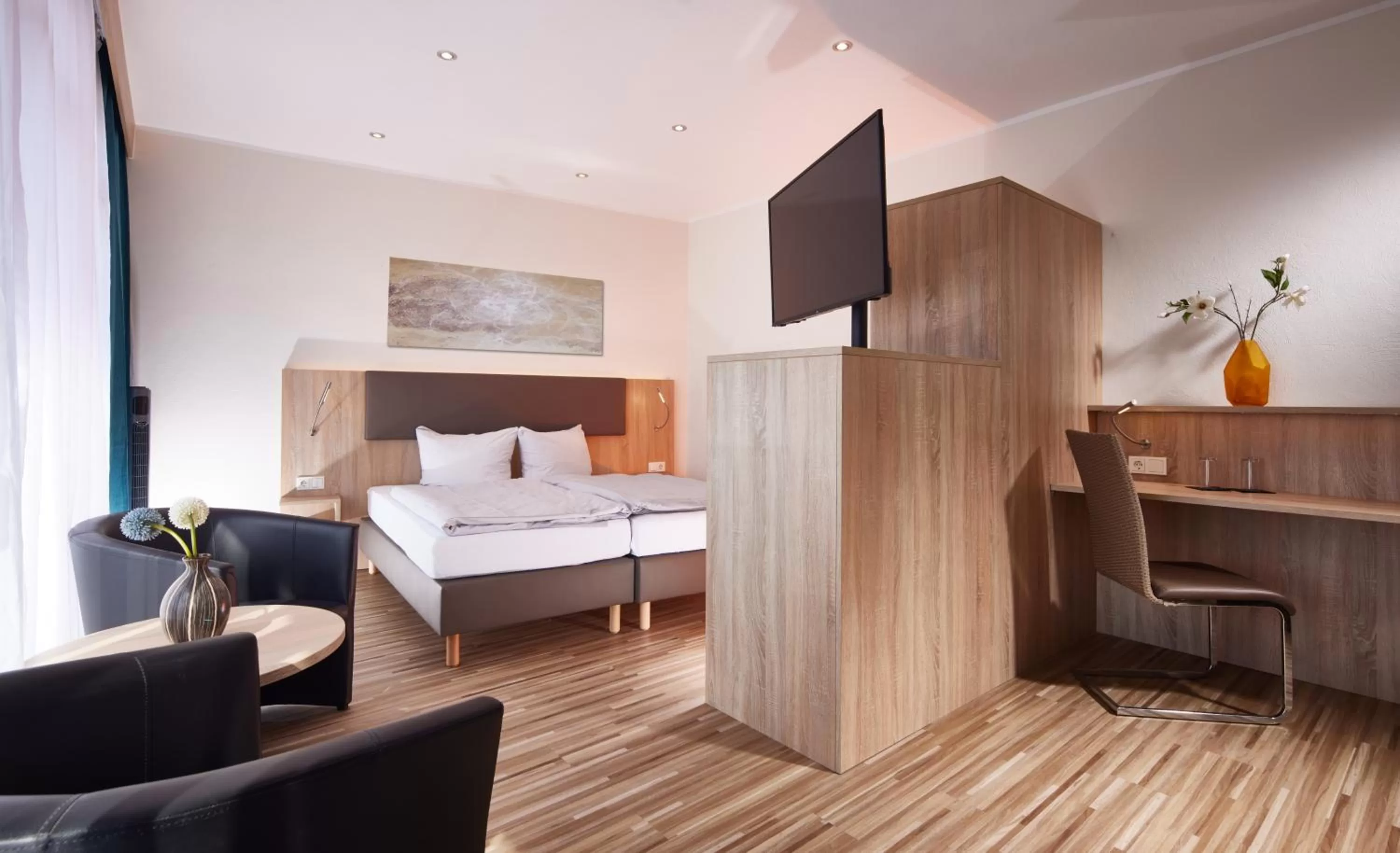 Bed in Hotel zum Stern