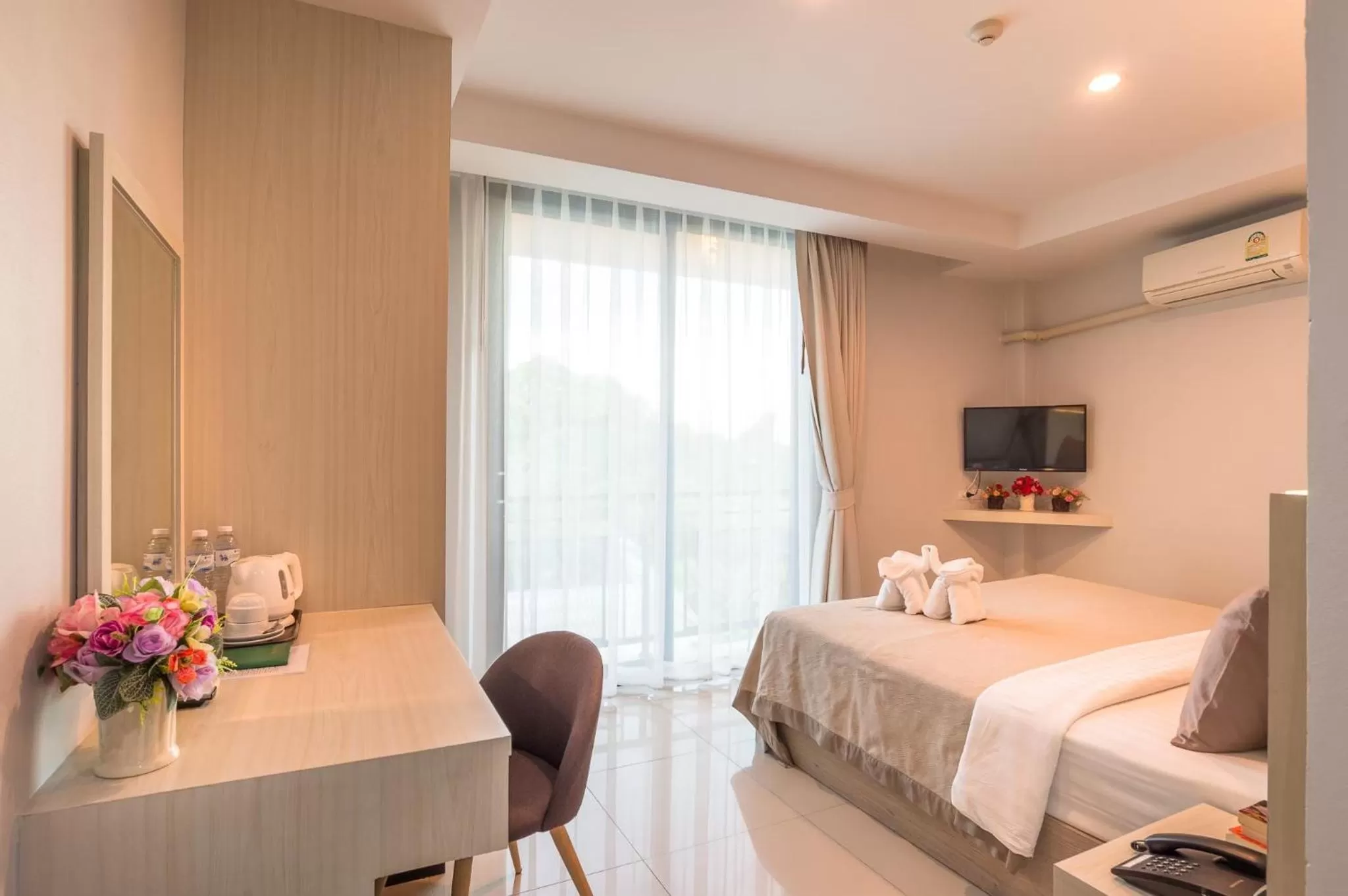 Bed in Lada Krabi Residence Hotel - SHA Plus
