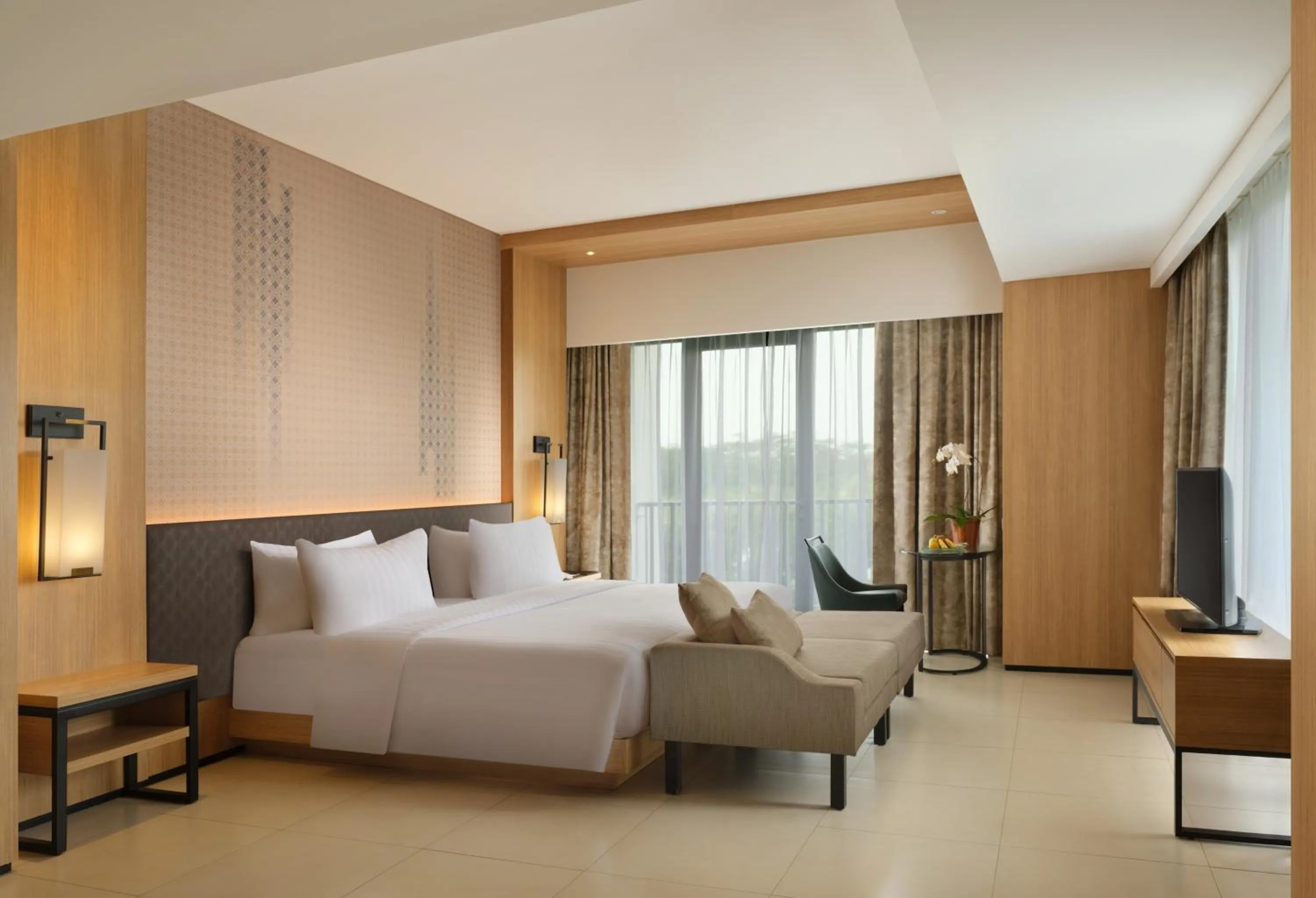 Photo of the whole room, Bed in Hotel Santika Premiere Bandara Palembang