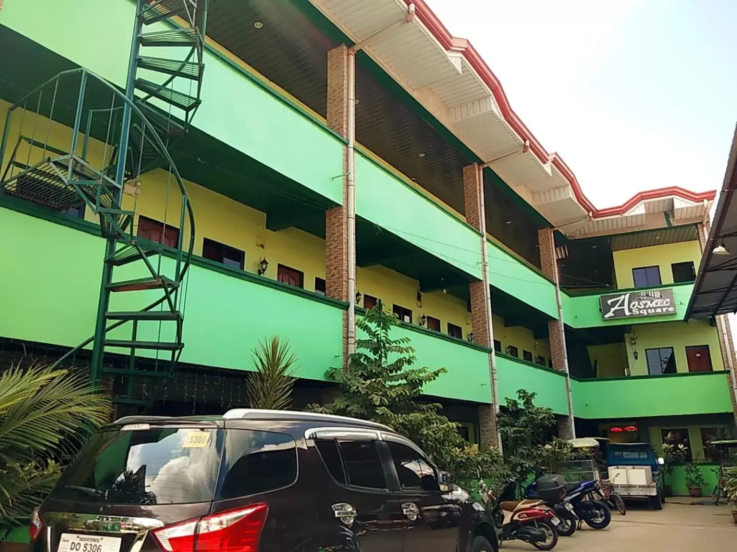 View (from property/room), Property Building in Aosmec Square Hotel