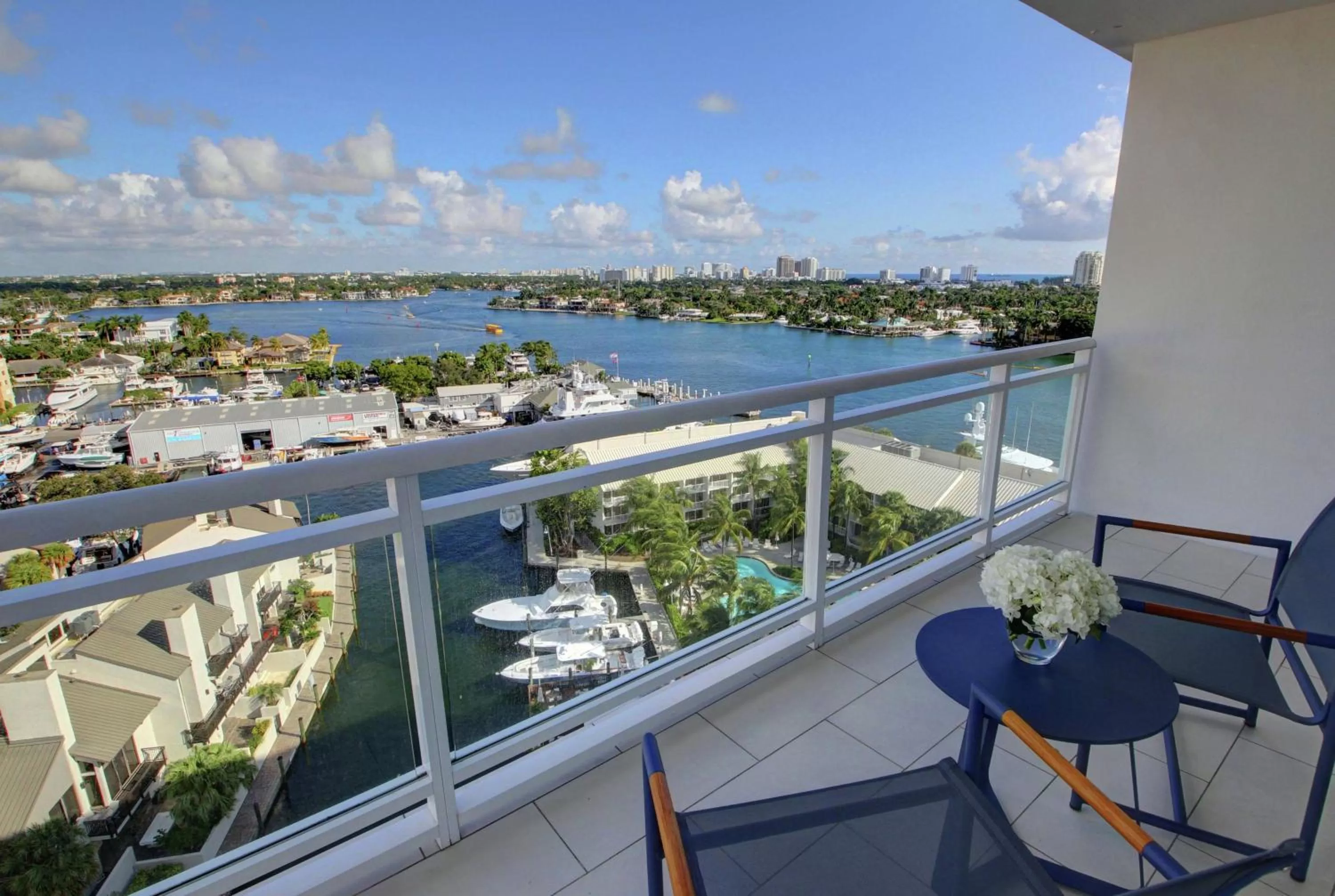 View (from property/room) in Hilton Fort Lauderdale Marina