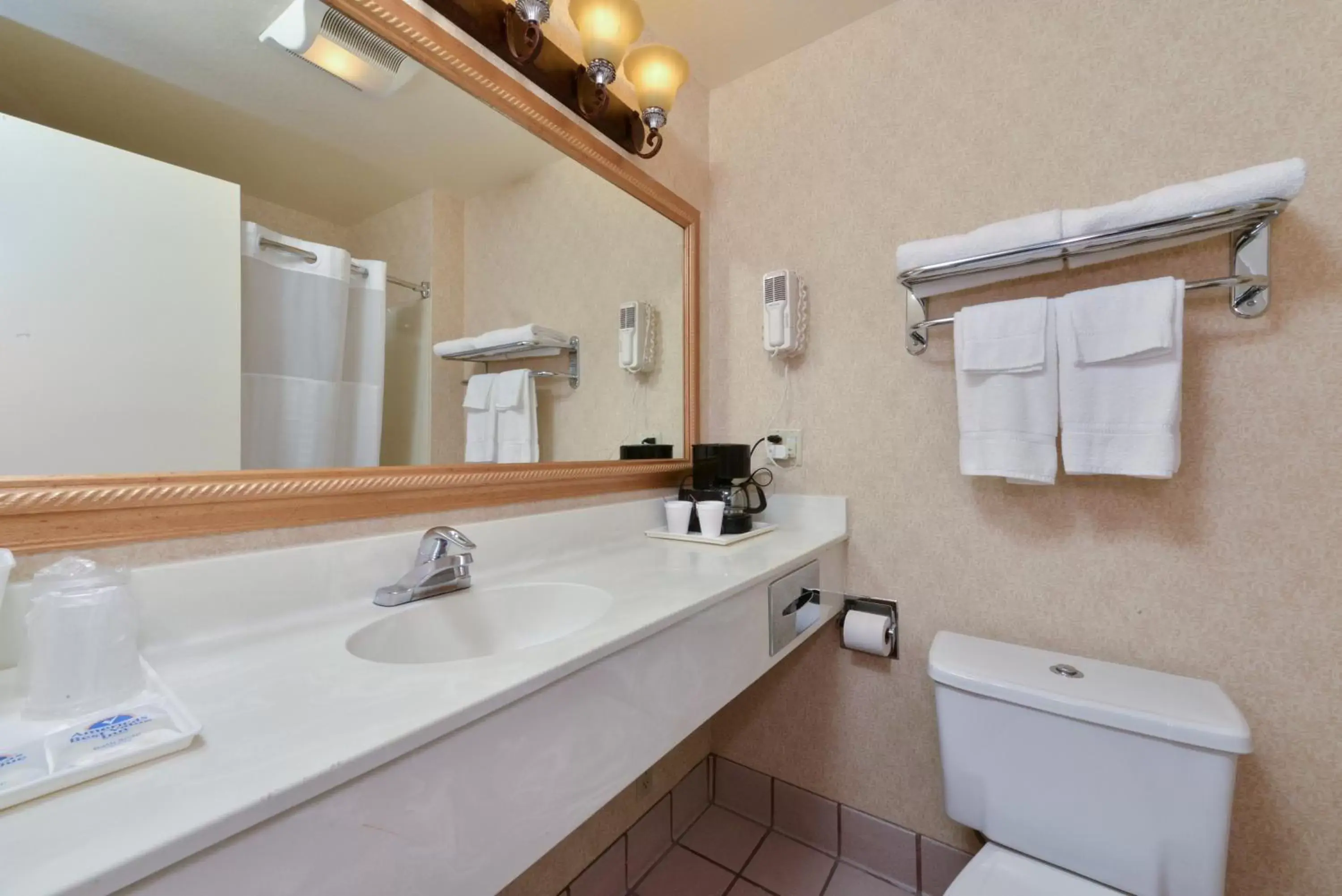 Bathroom in Americas Best Value Inn San Jose