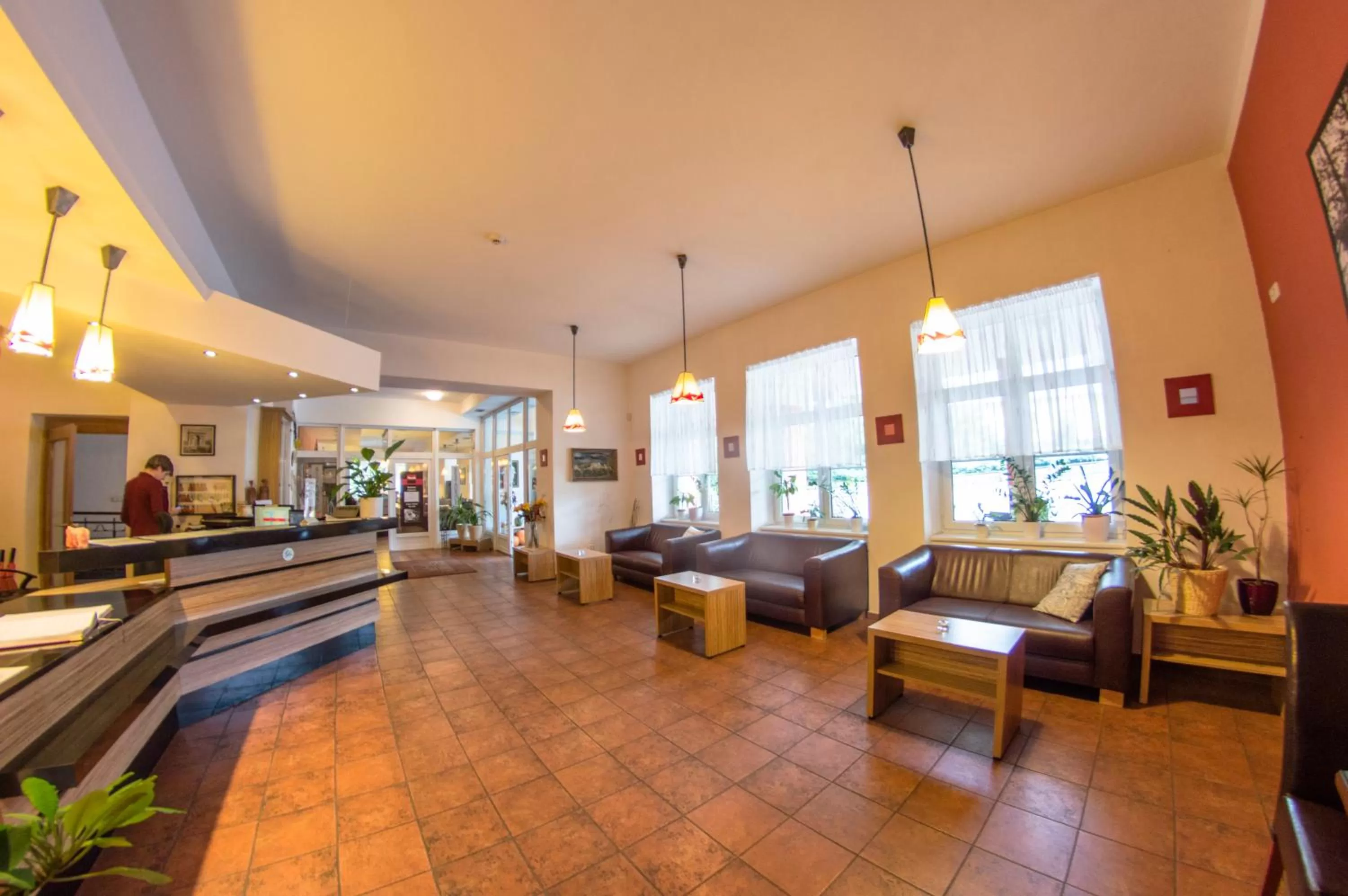 Lobby or reception in Wellness Hotel Hukvaldy POLOPENZE A WELLNESS V CENĚ