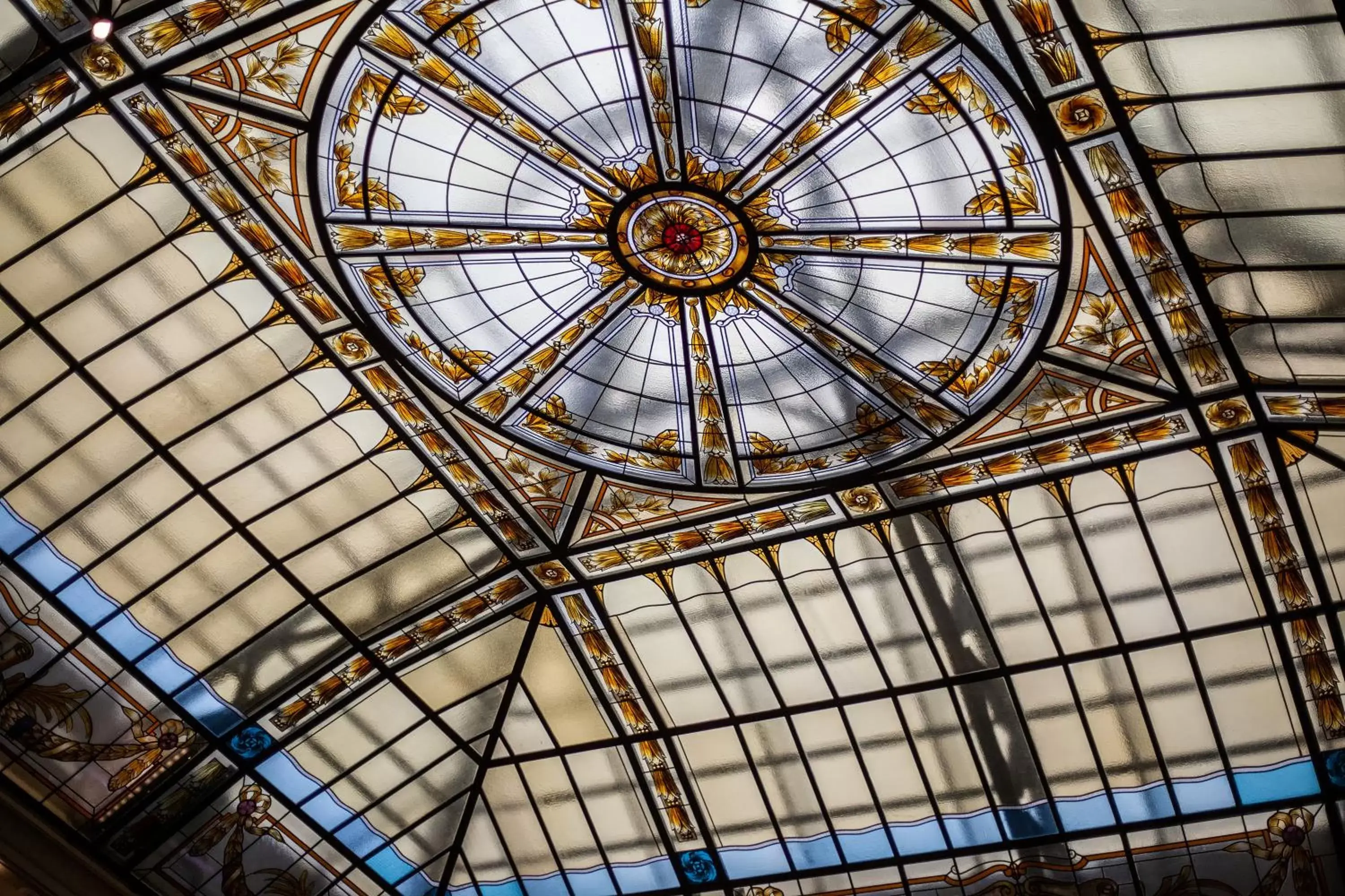 Lobby or reception in Hotel Bellevue Palace Bern