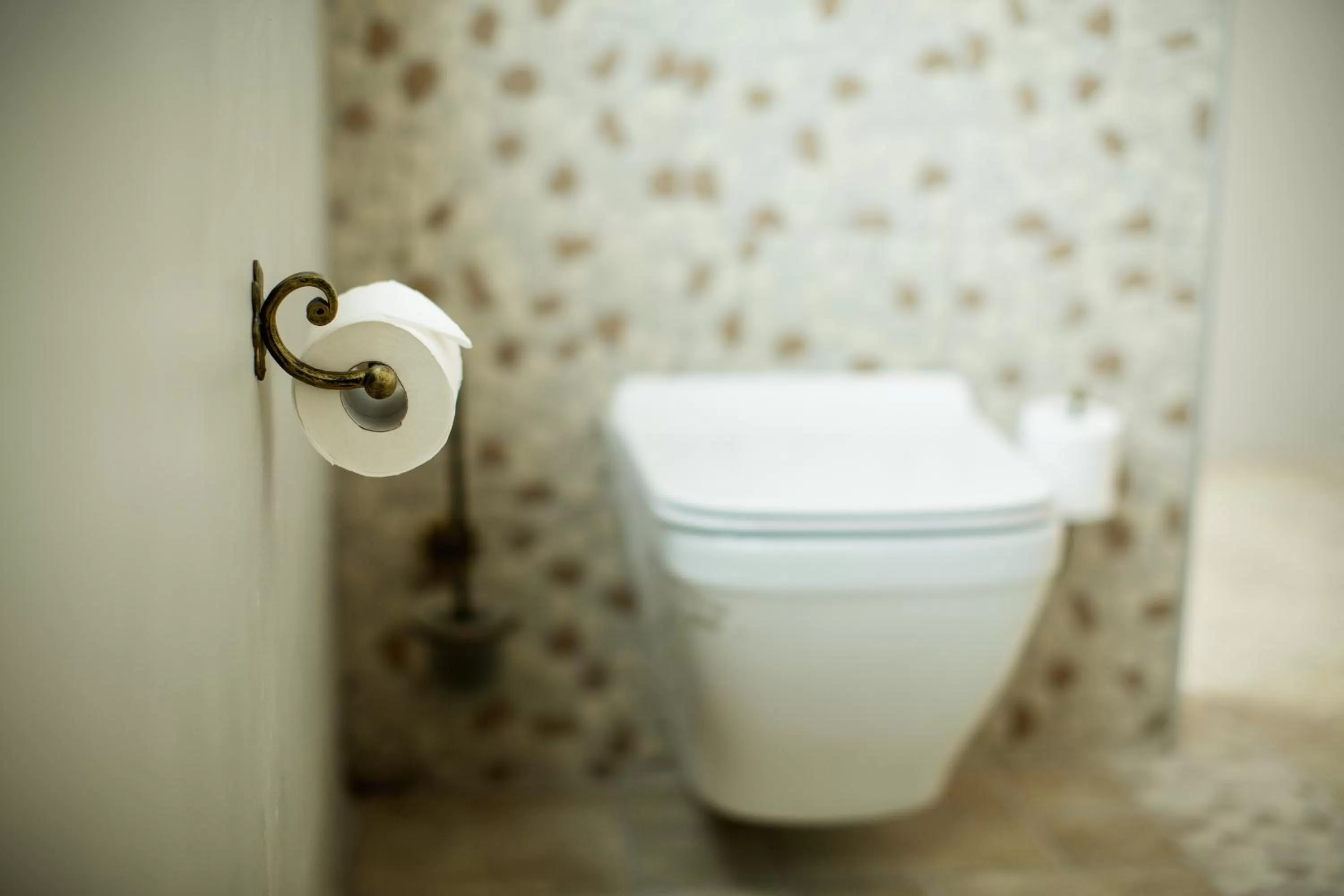Toilet in Driftwood Guesthouse