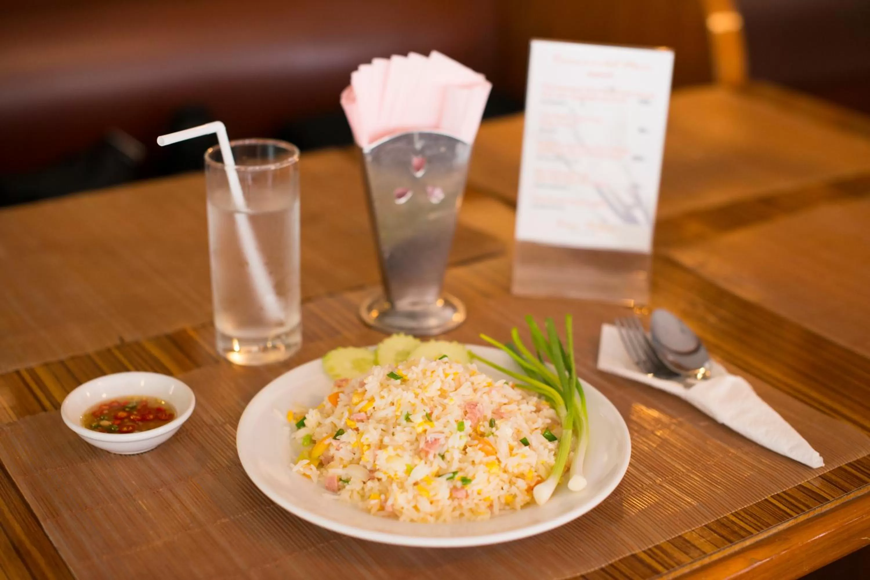 Food in Siam Palace Hotel