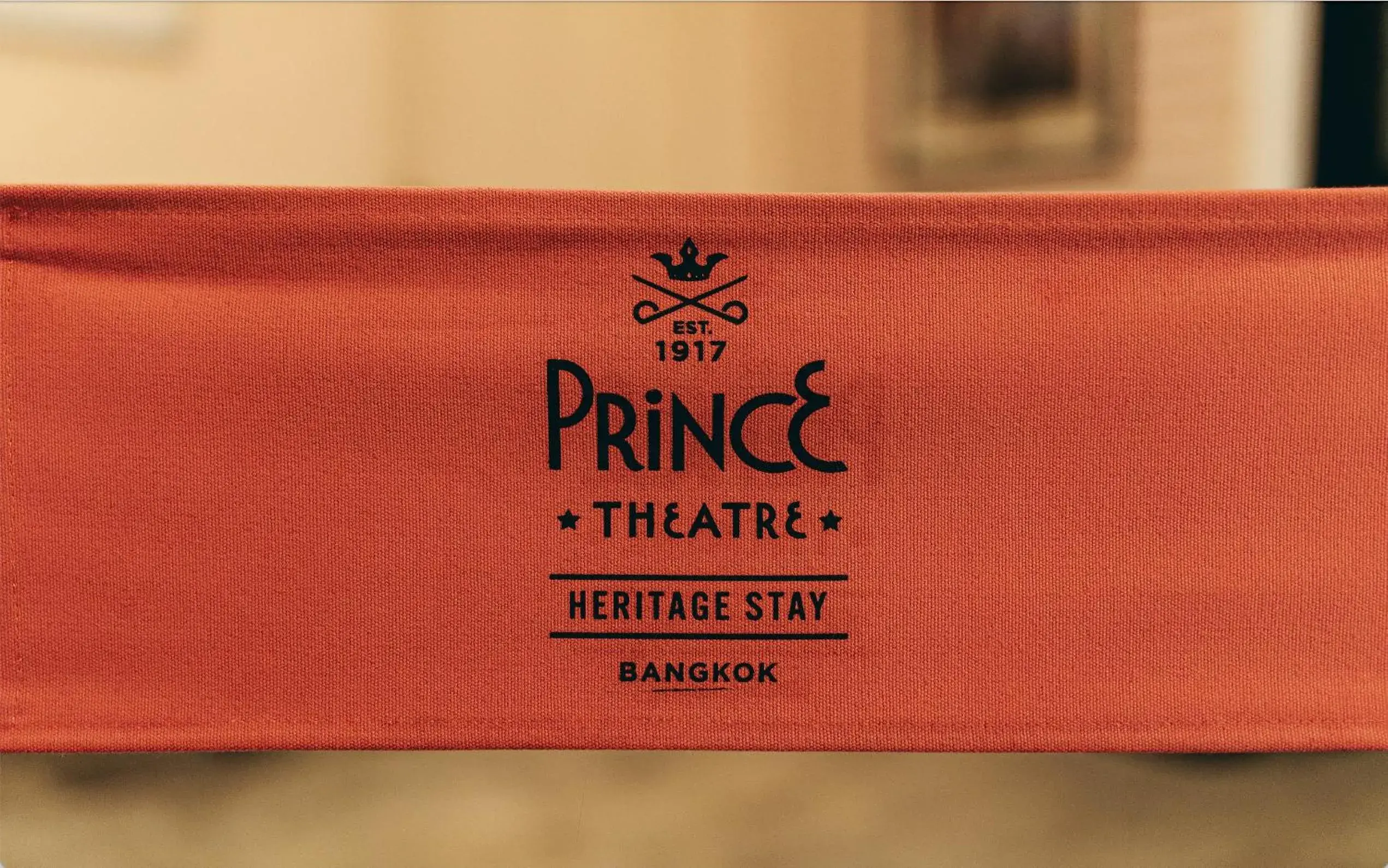 Logo/Certificate/Sign in Prince Theatre Heritage Stay