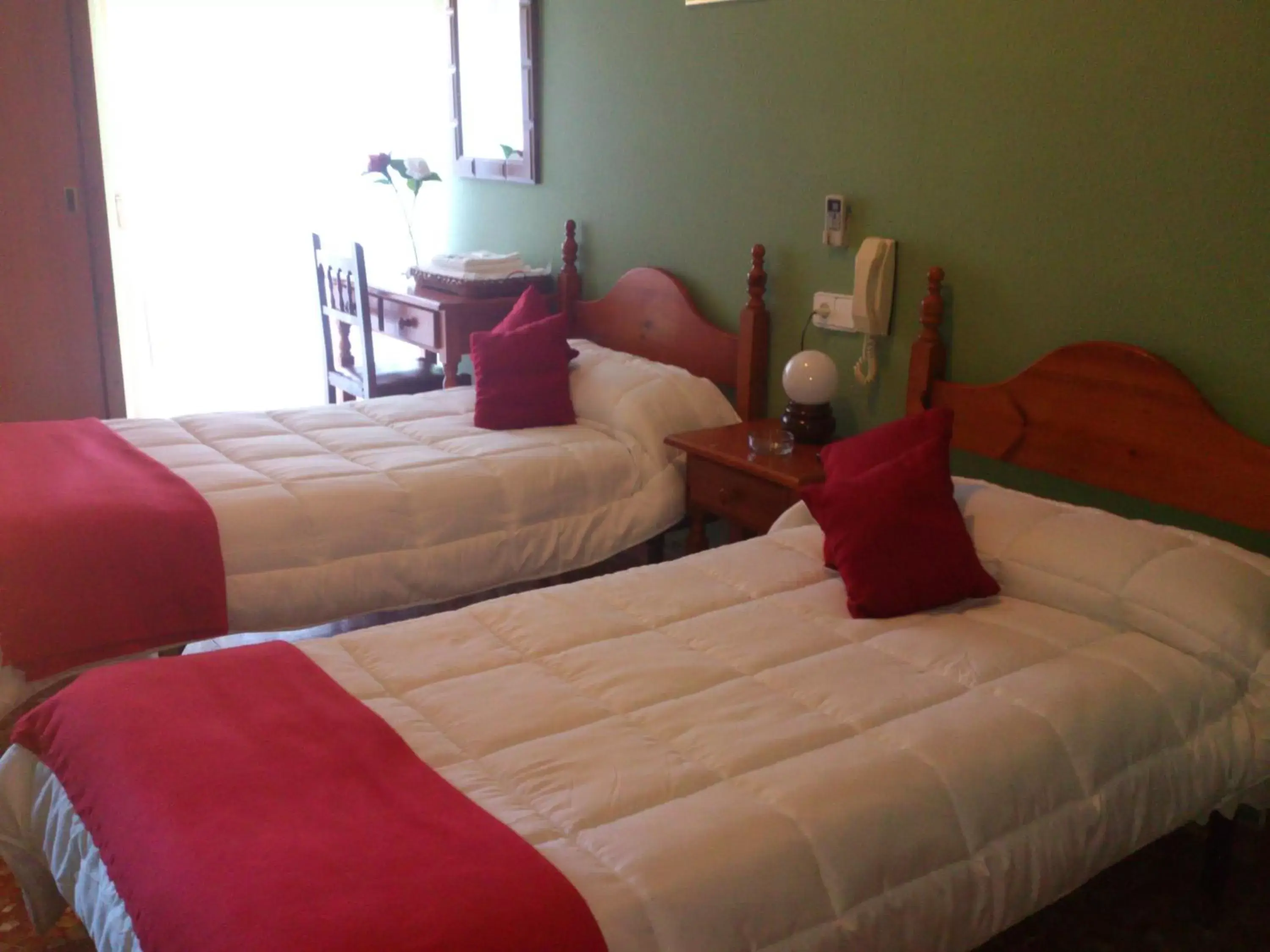 Bed in Hotel Vazquez Diaz