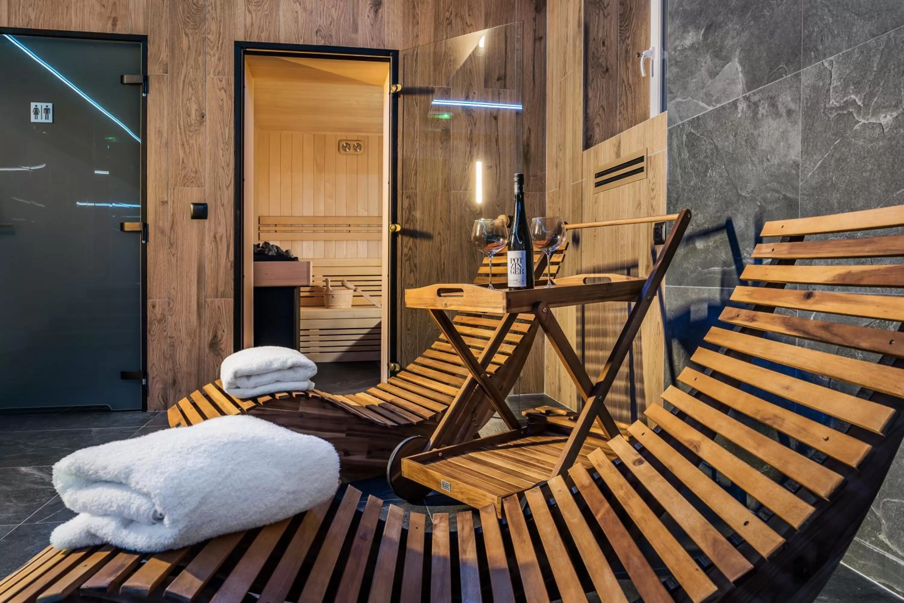 Sauna in H Aparthotel