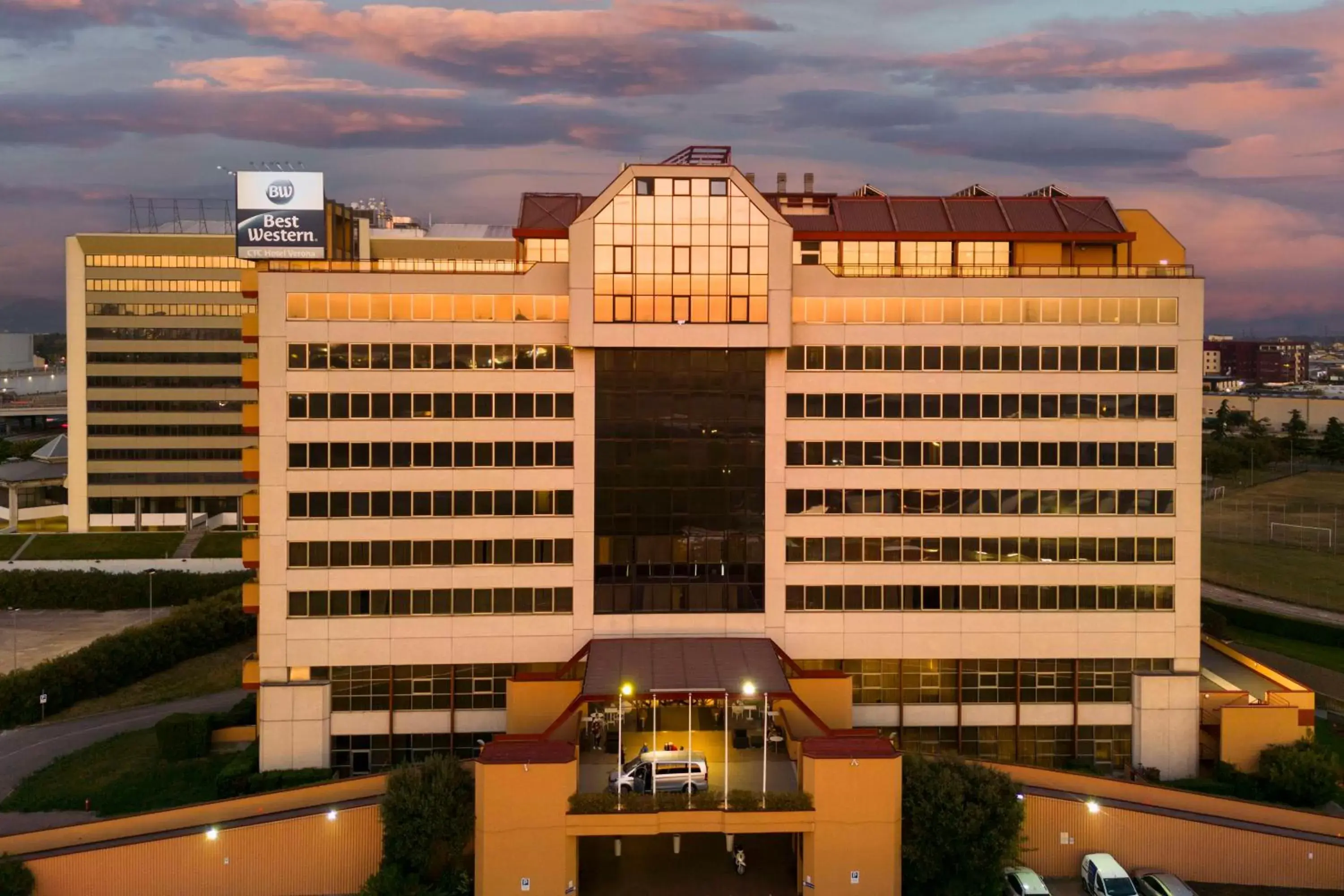 Property building in Best Western Ctc Hotel Verona