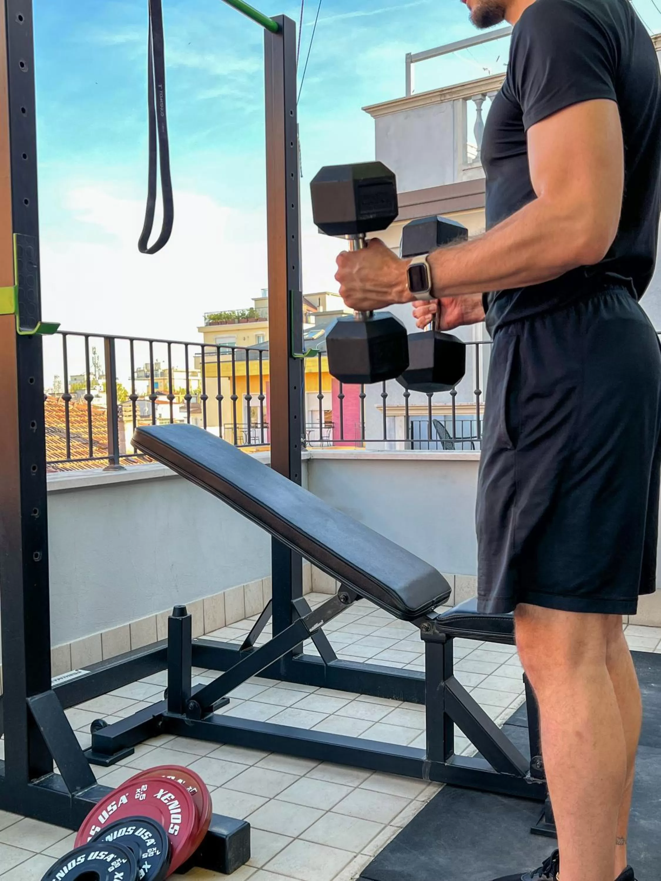 Fitness centre/facilities in Sovrana Hotel & SPA