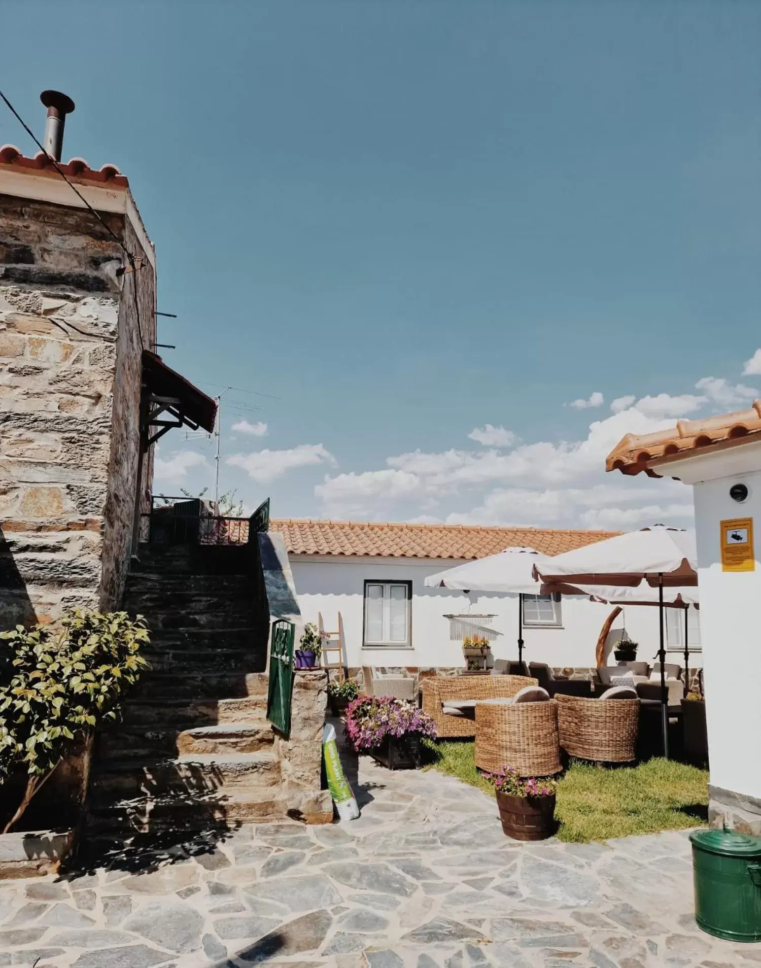 Patio in Quinta Penedo das Antas - AL