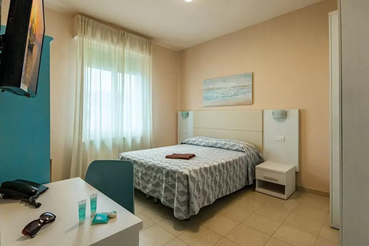 Bed in Hotel Villa San Giuseppe