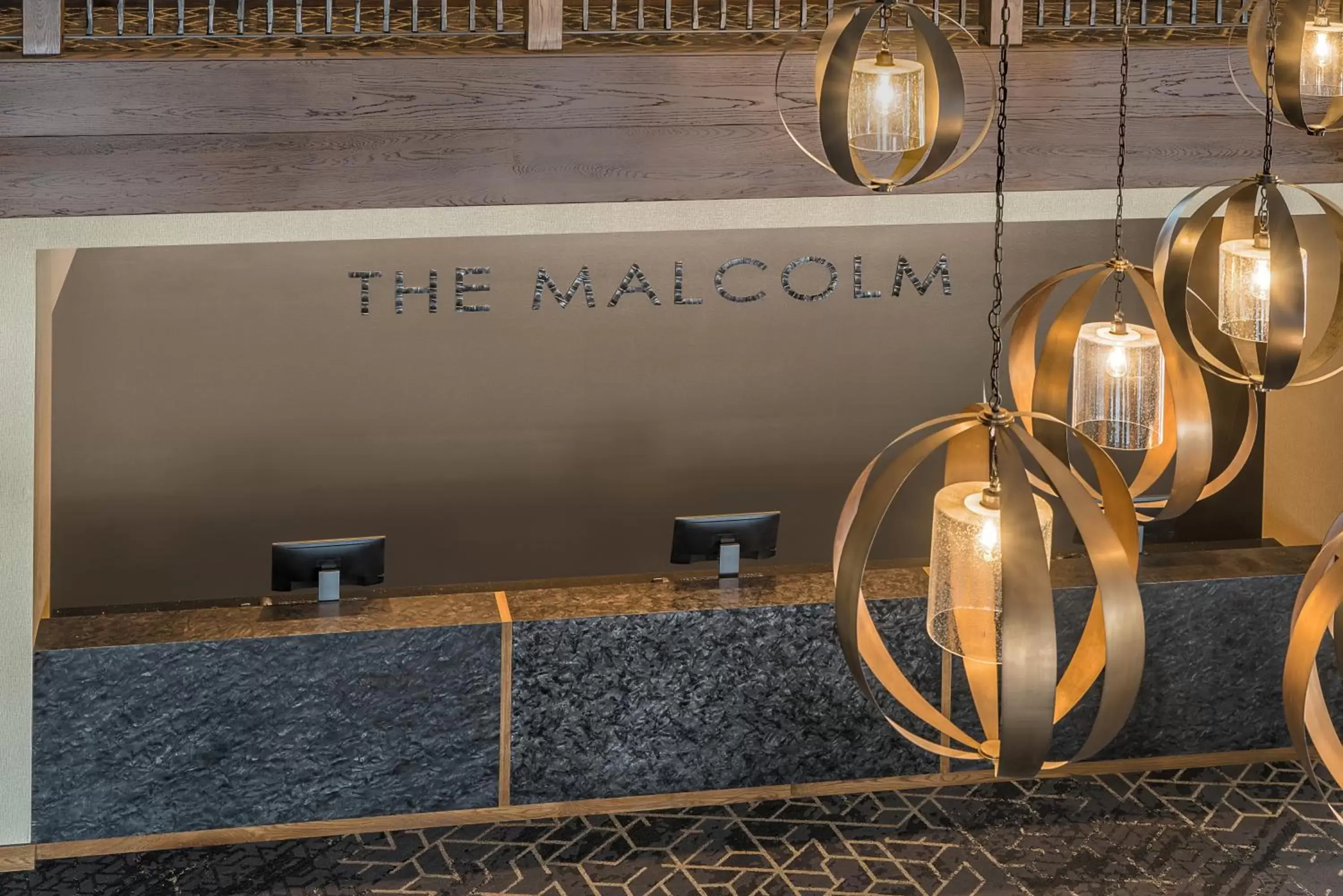 Lobby or reception in The Malcolm Hotel