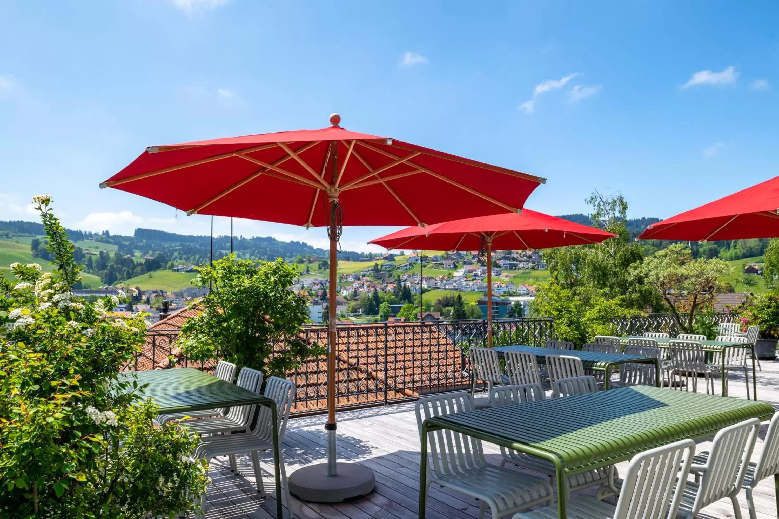 Balcony/Terrace in Linde Heiden Swiss Quality Hotel