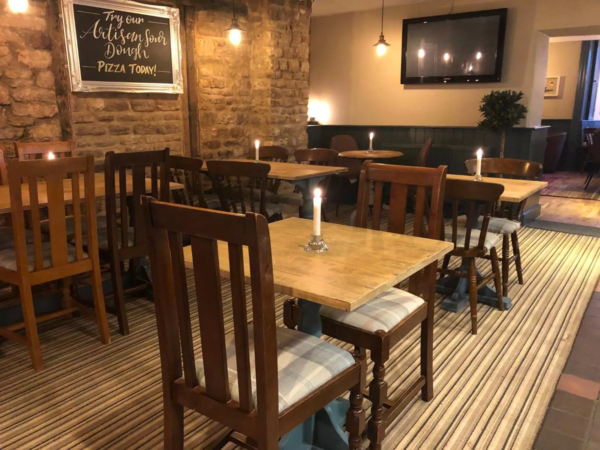 Dining area in The Punchbowl Inn