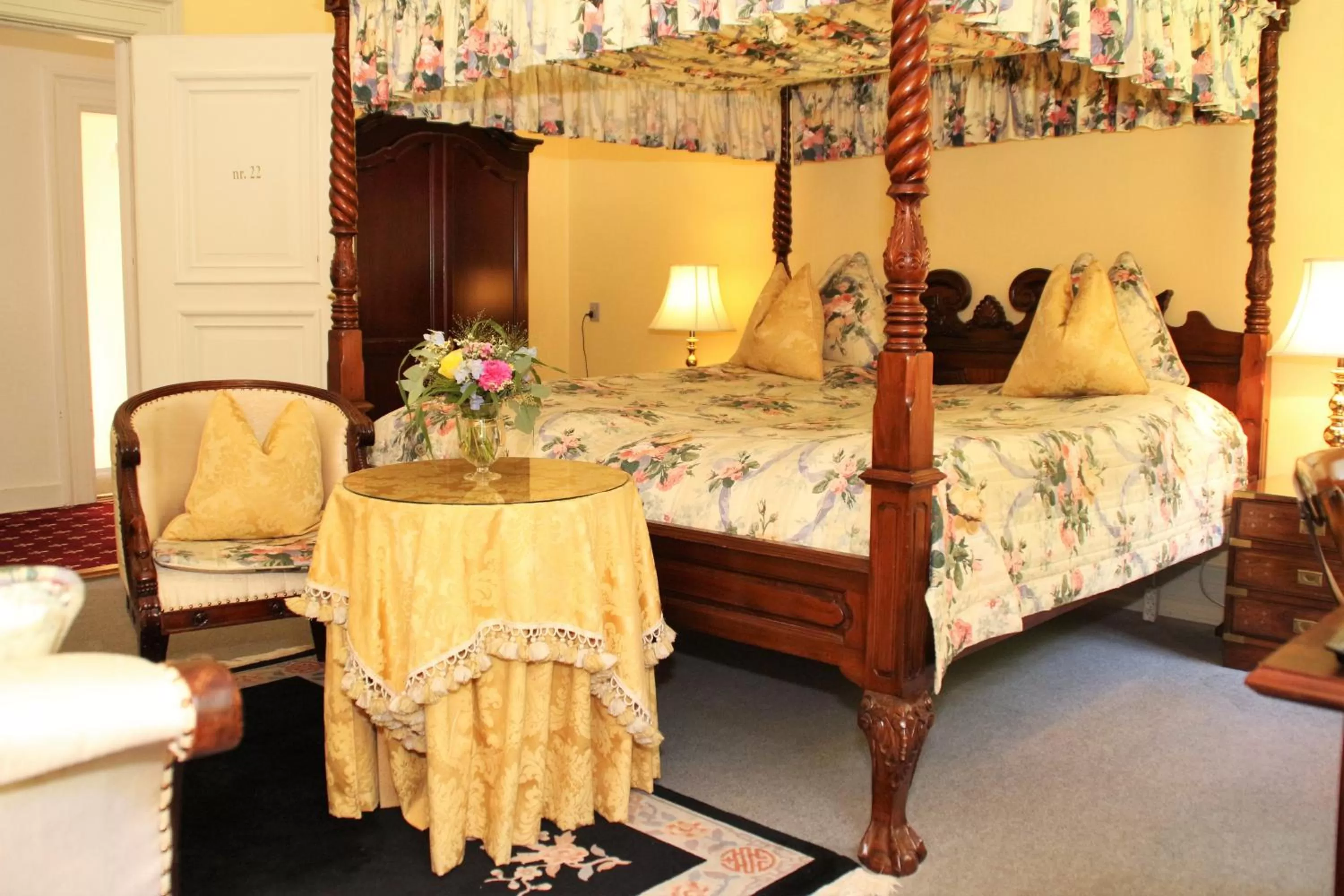 Bedroom, Bed in Sophiendal Manor