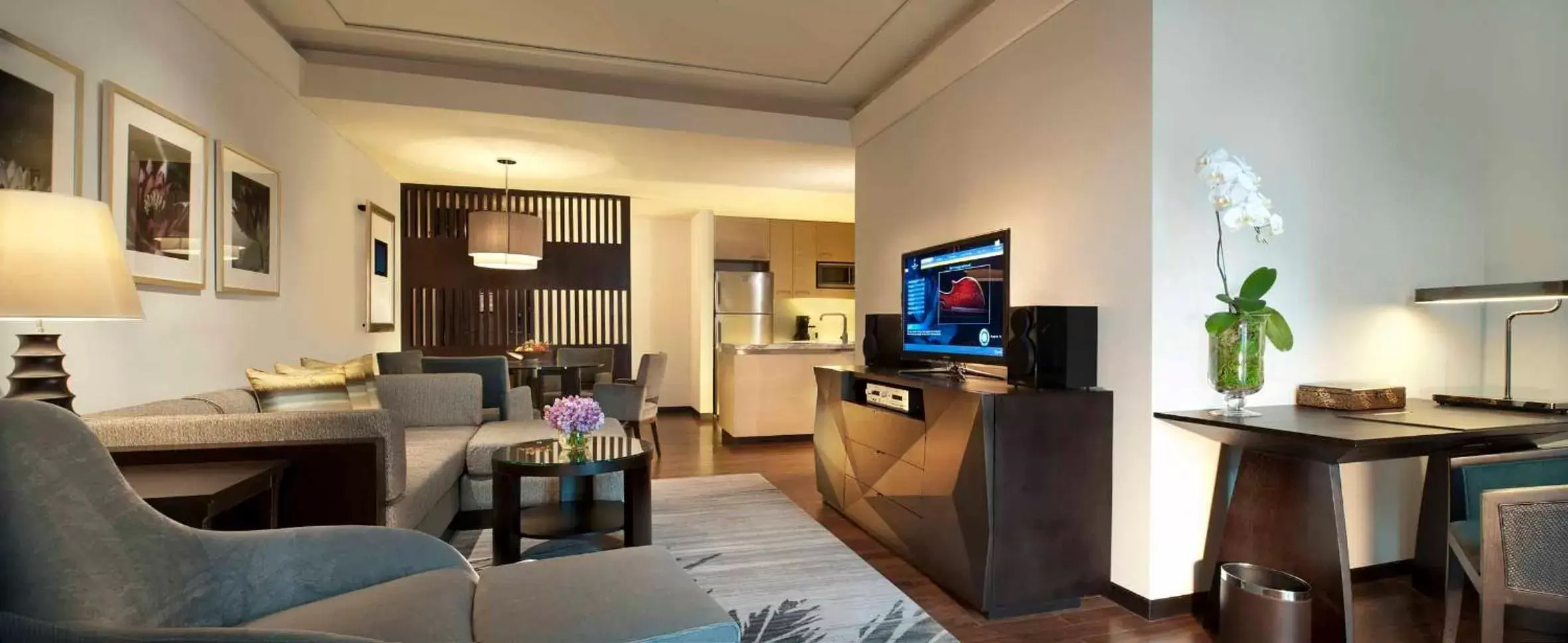 Living room in Siam Kempinski Hotel Bangkok - SHA Extra Plus Certified