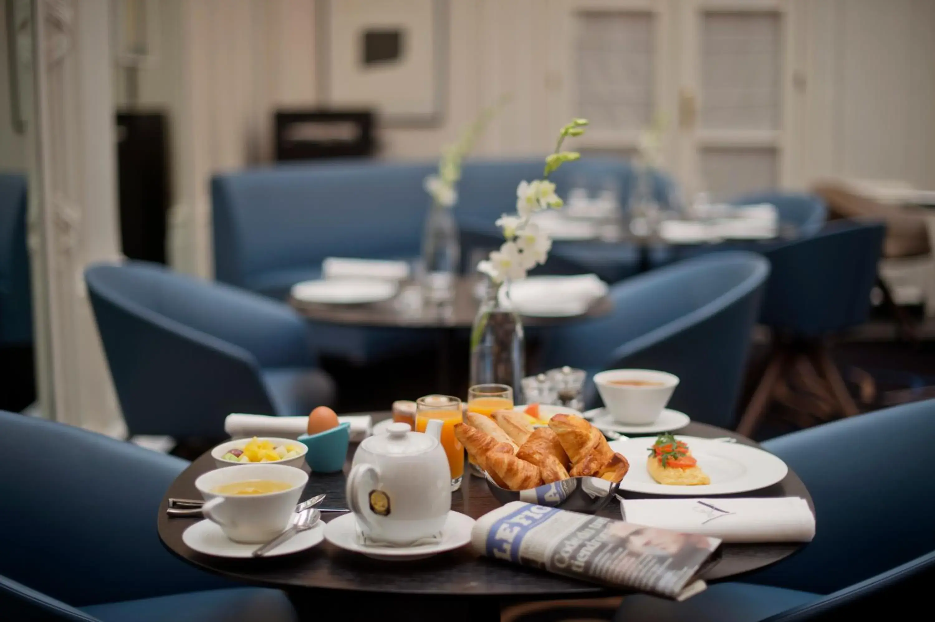 Breakfast, Restaurant/Places to Eat in Hotel Vernet