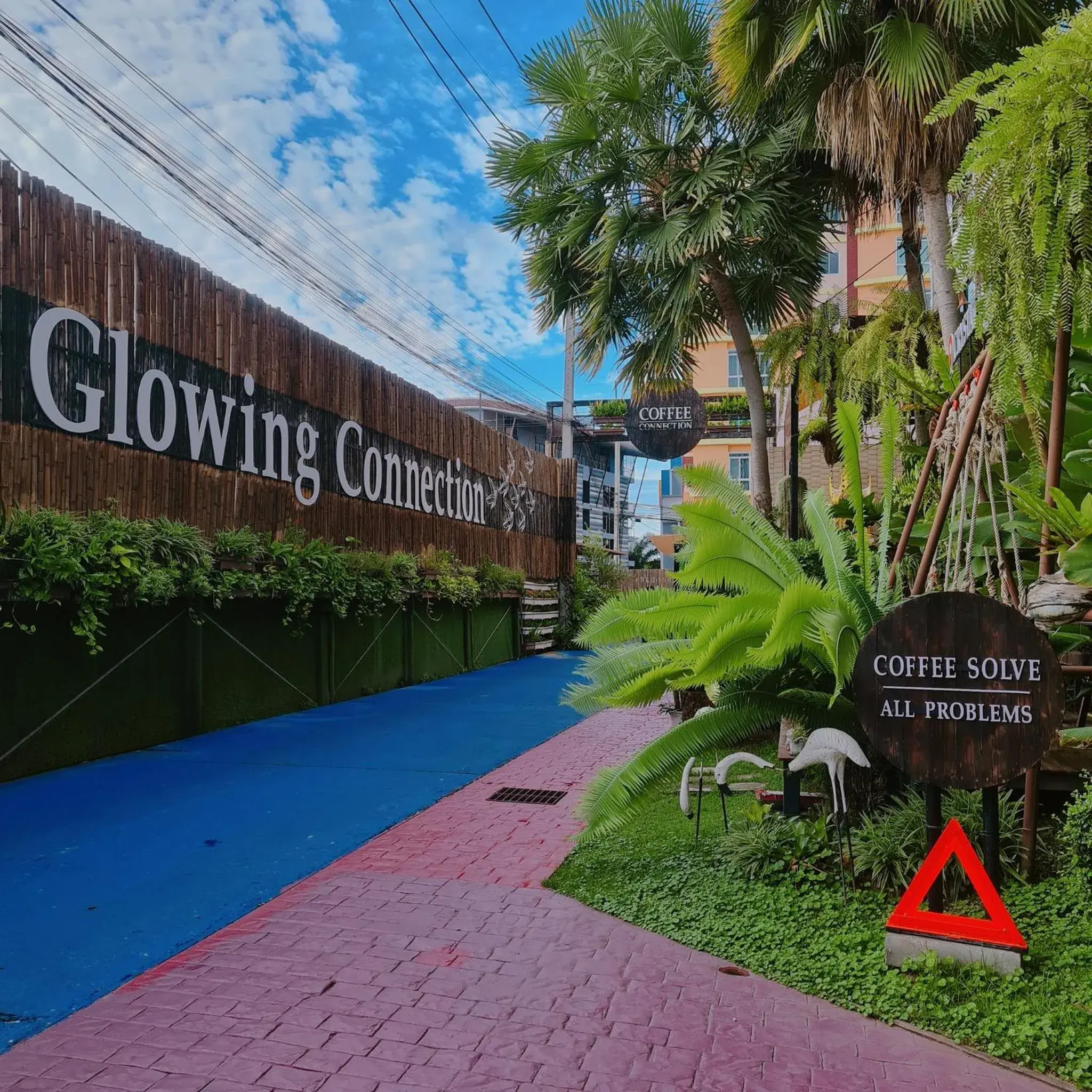 Garden, Property Logo/Sign in CRYSTAL JADE  RAYONG HOTEL