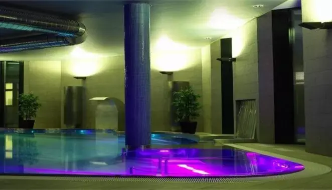 Hot Tub, Swimming Pool in Wellness Hotel Aquafit Sursee