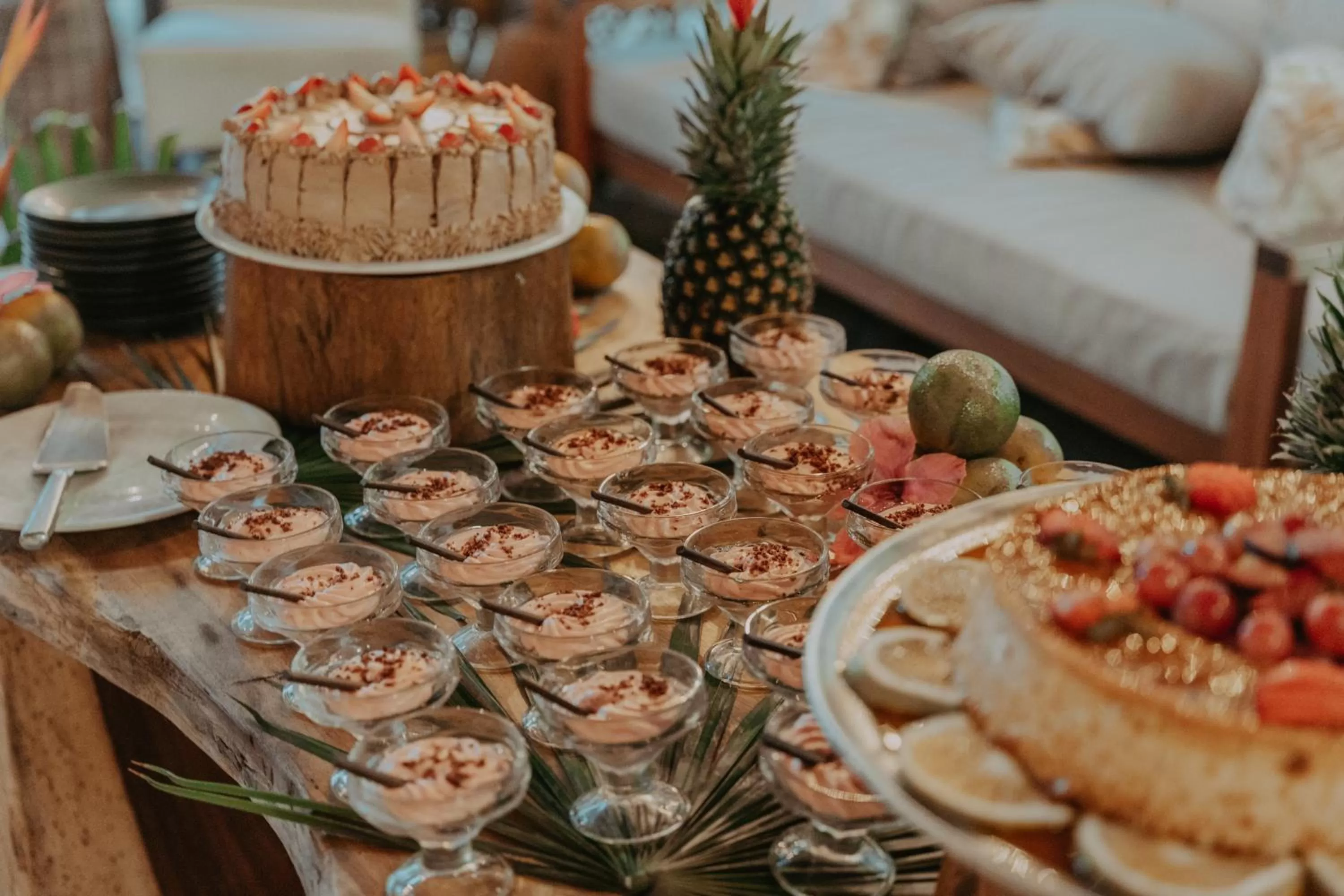 Dinner in Petit Lafitte Beach Front Hotel & Bungalows