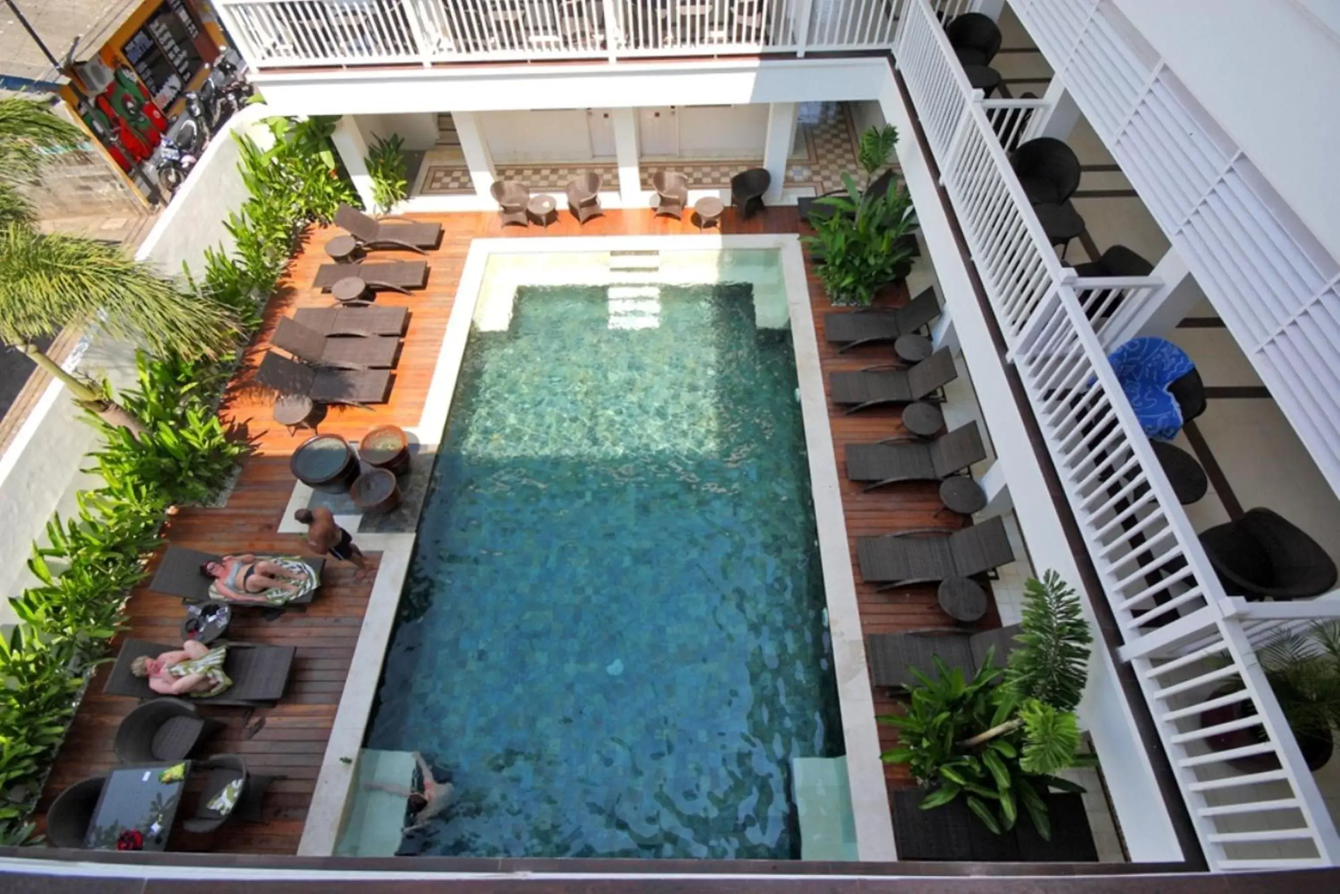 Swimming pool, Pool View in Samsara Inn