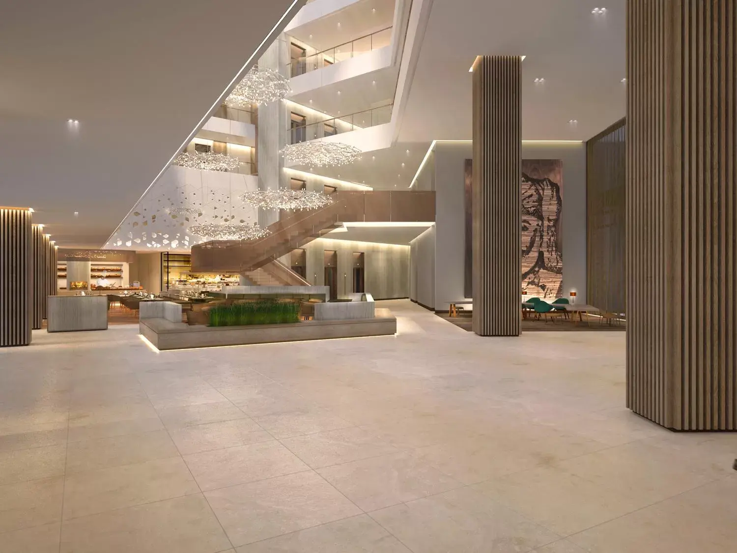 Lobby or reception in Mysk Al Mouj Hotel