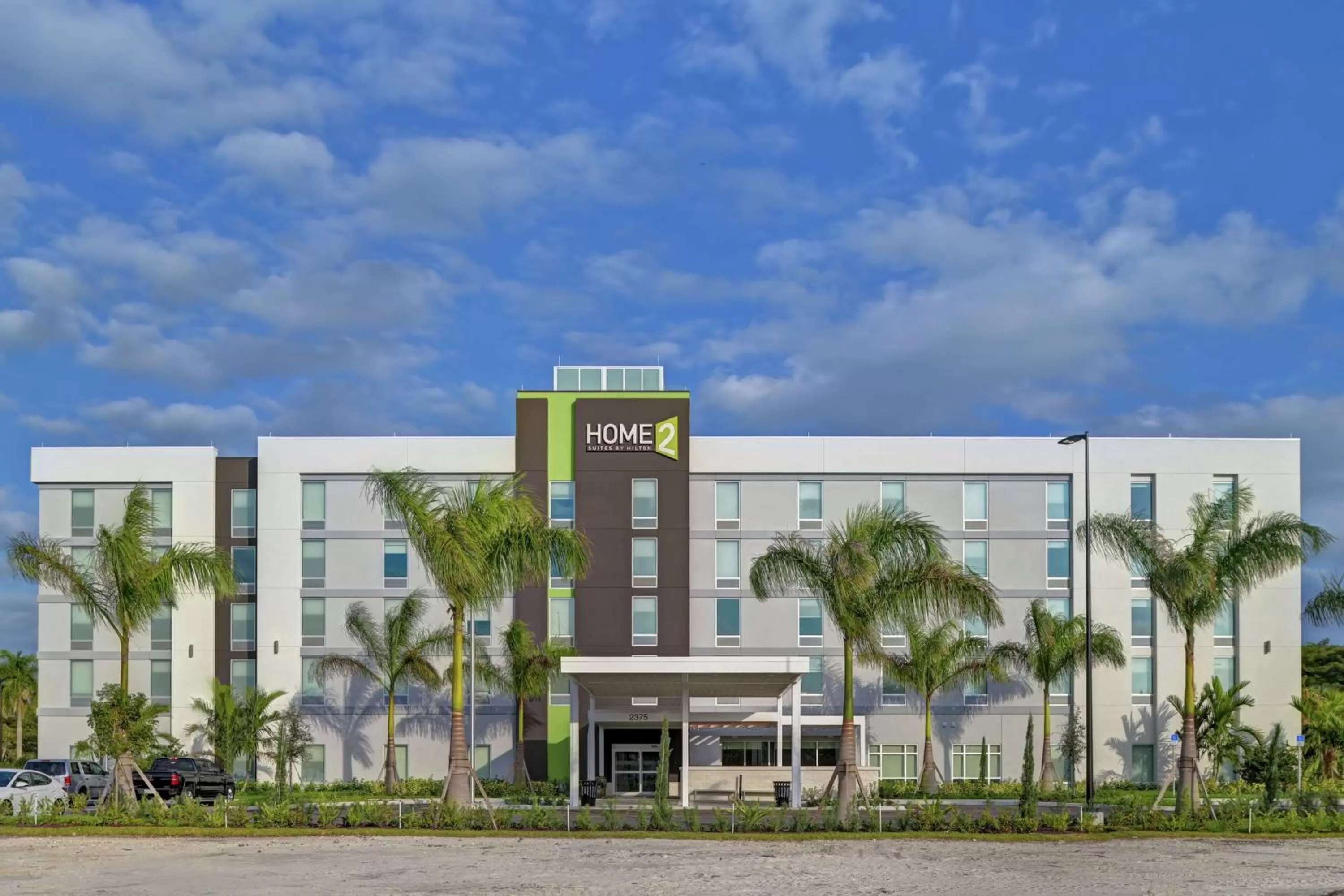 Property building in Home2 Suites By Hilton West Palm Beach Airport