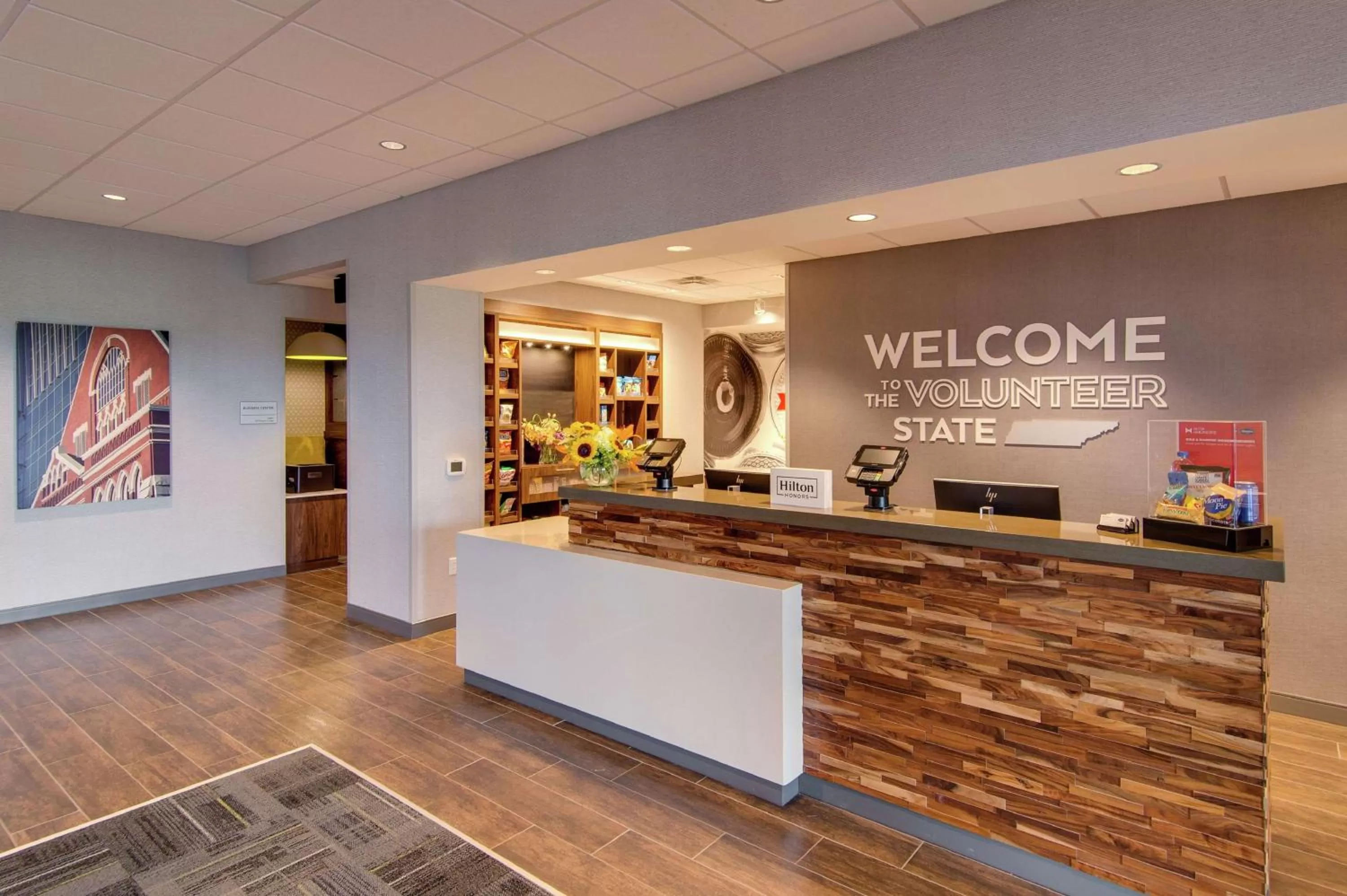Lobby or reception in Hampton Inn & Suites by Hilton Nashville North Skyline