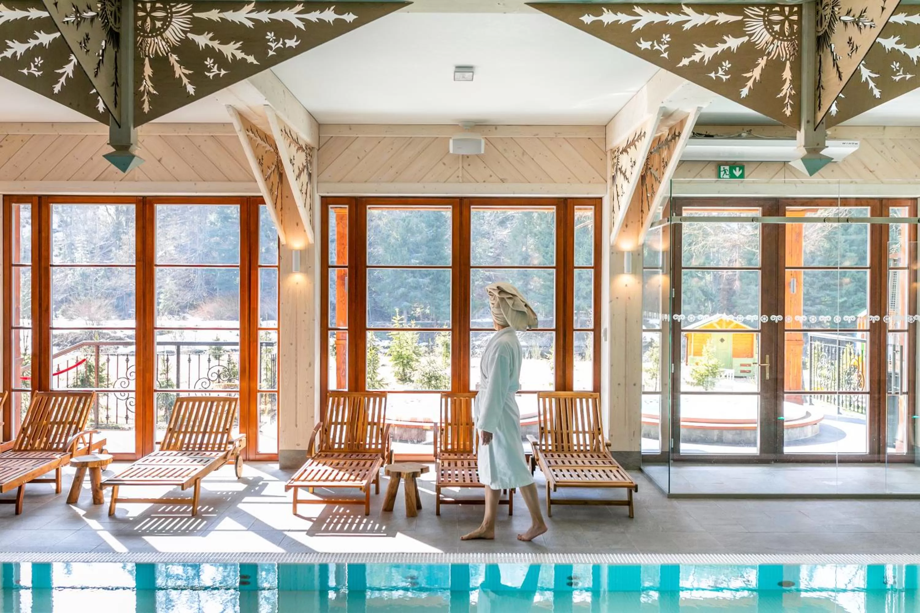 Swimming pool in Aries Hotel & SPA Wisła