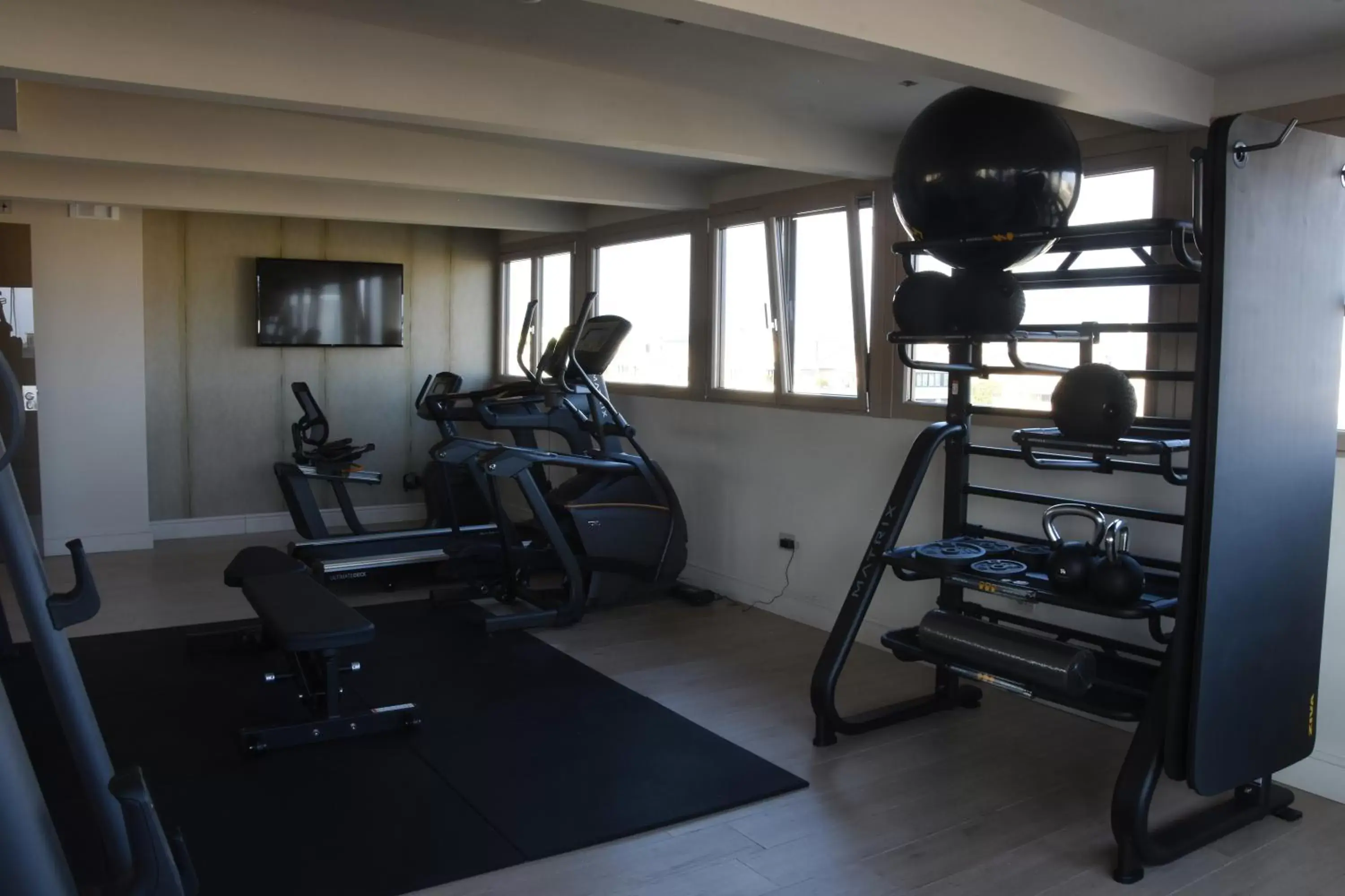 Fitness centre/facilities in Hotel Commercio Fitness centre/facilities in Hotel Commercio