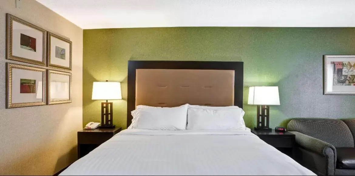 Bedroom, Bed in Holiday Inn Express Hotel & Suites Christiansburg, an IHG Hotel