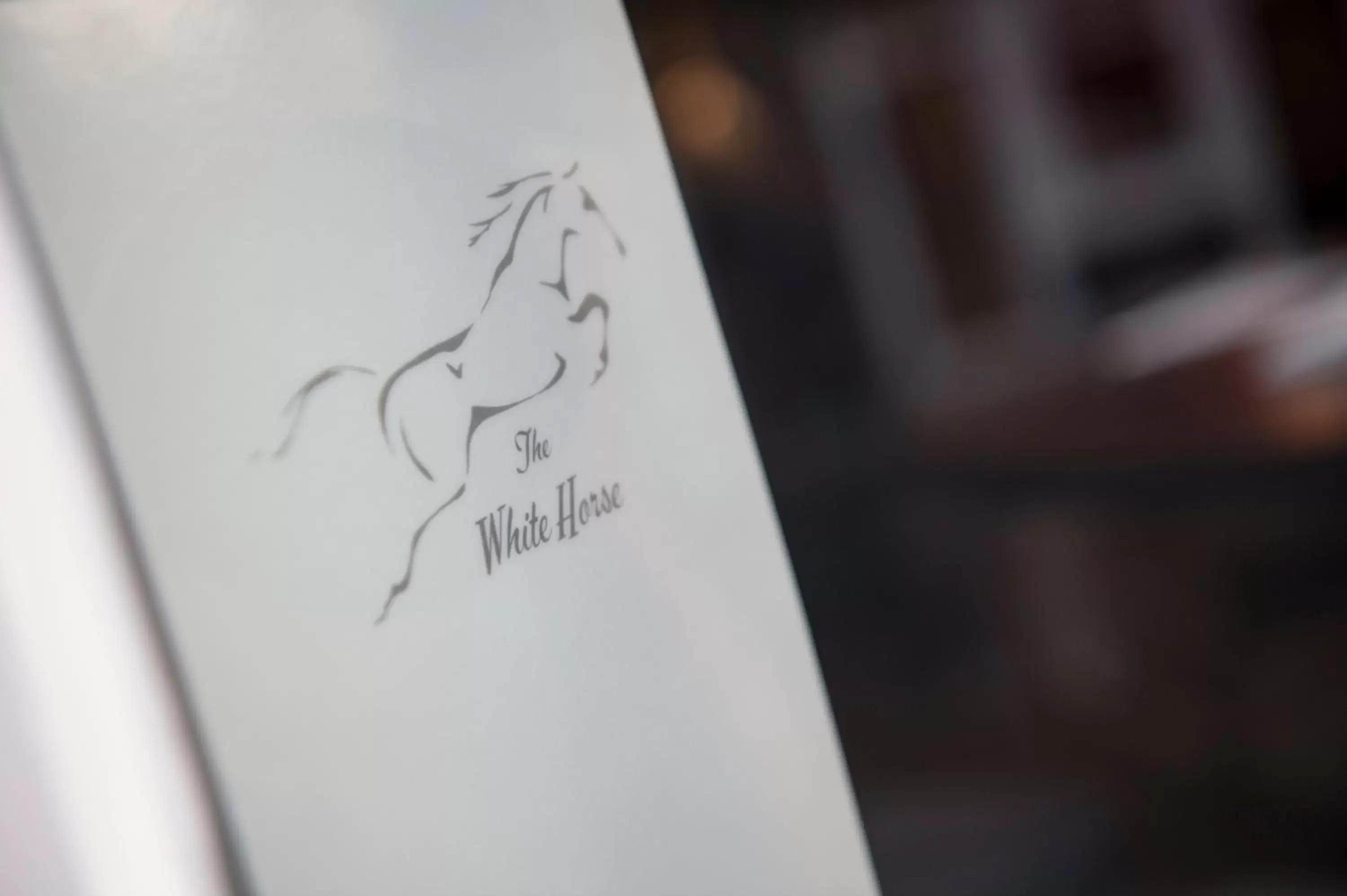 Decorative detail, Logo/Certificate/Sign/Award in White Horse