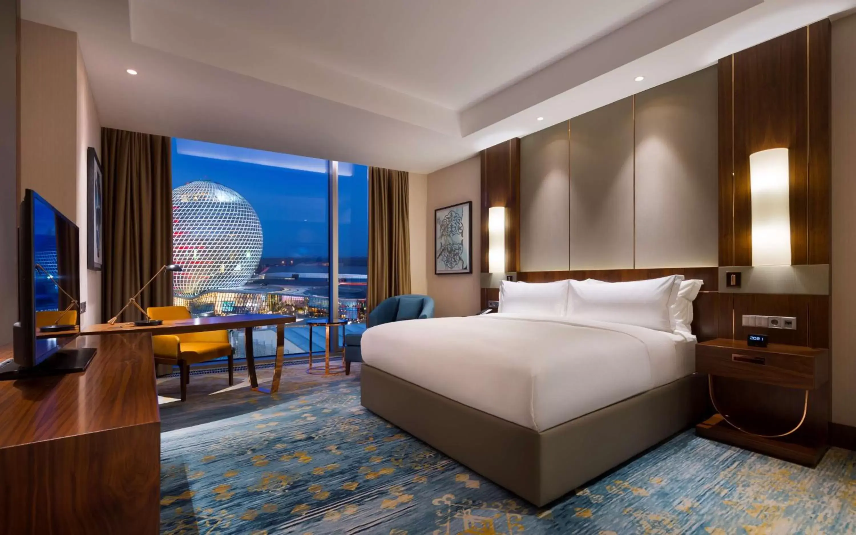 Bedroom in Hilton Astana