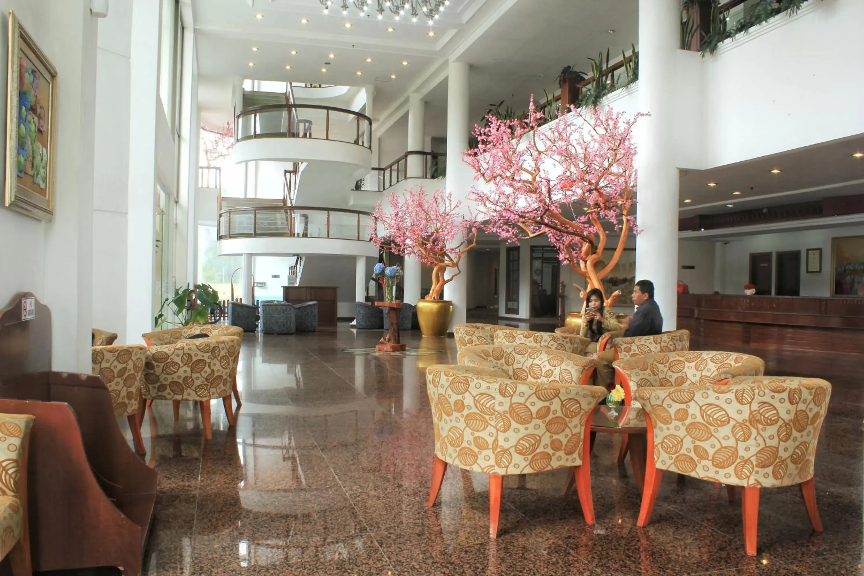 Lobby or reception, Lounge/Bar in Sinabung Hills Resort