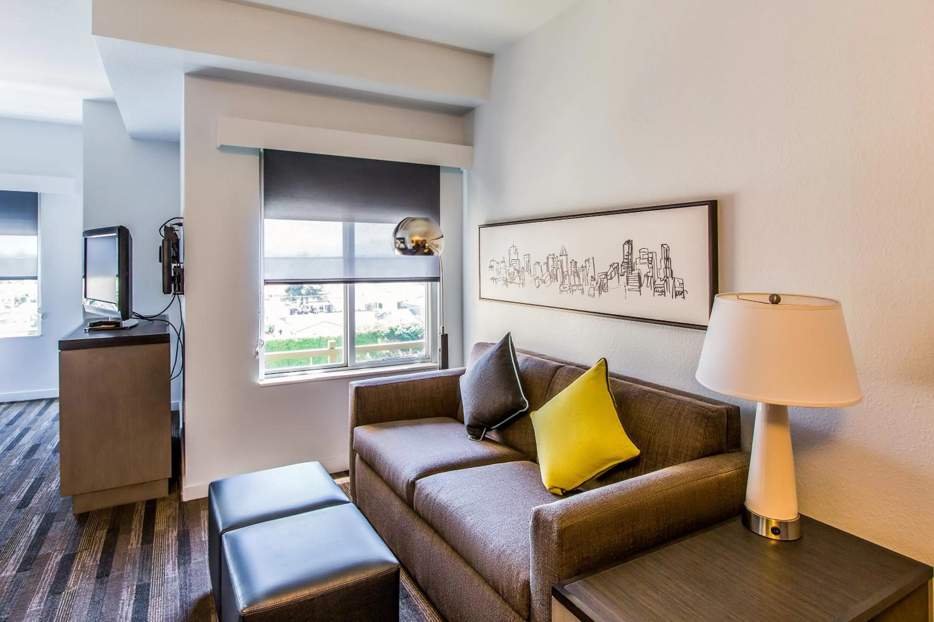 King Studio with Sofa Bed - High Floor in Hyatt House Santa Clara