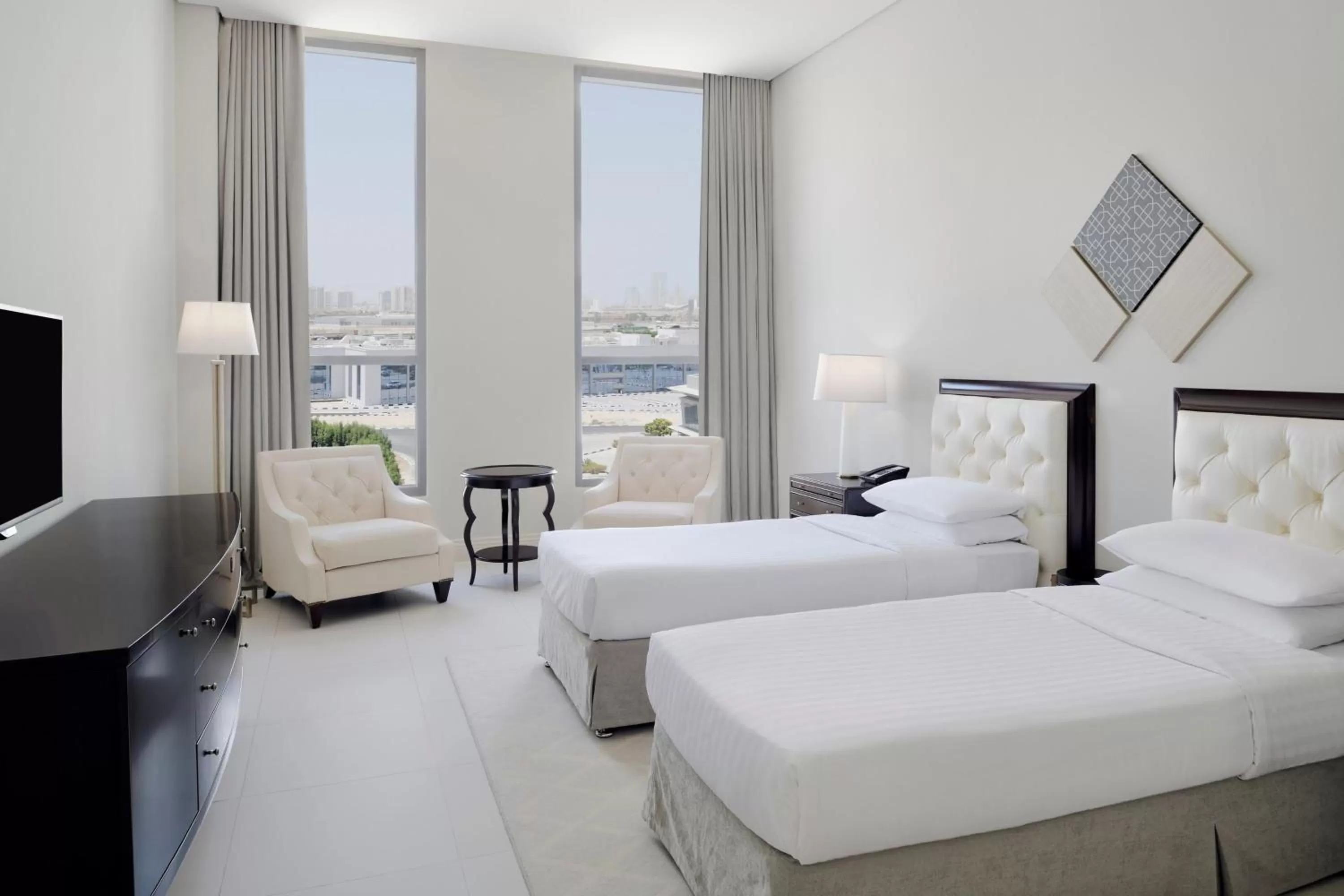 Photo of the whole room, Bed in Delta Hotels by Marriott Dubai Investment Park