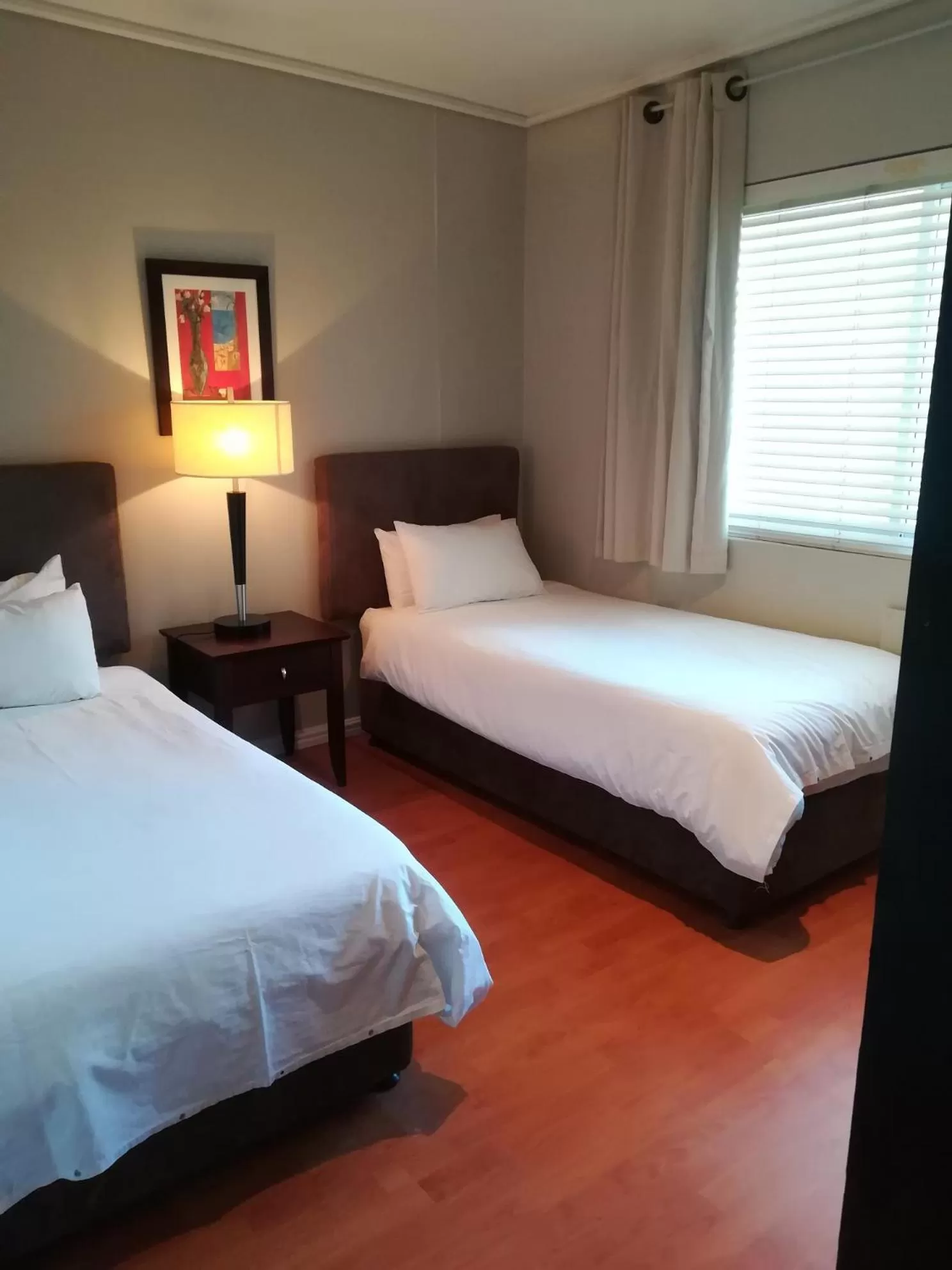 Bed in A310 Lagoon Beach Apartment & Spa
