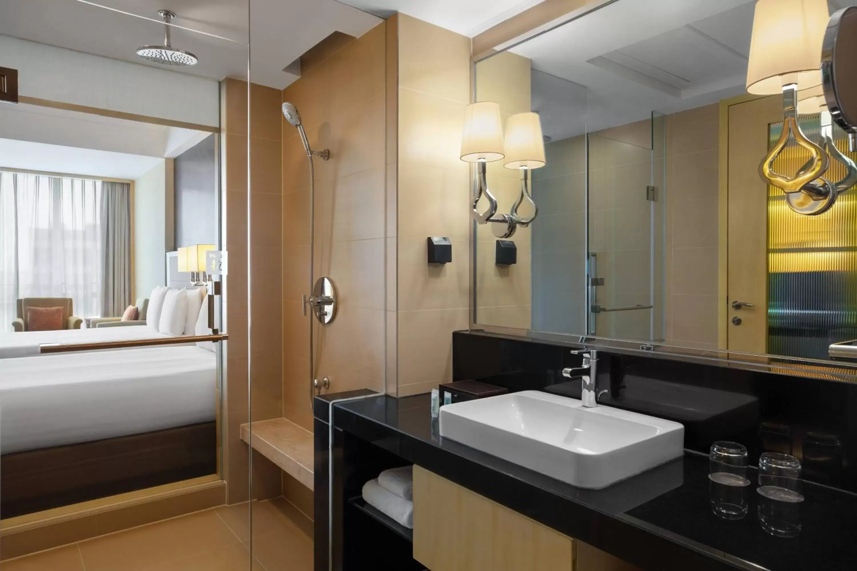 Bathroom in Courtyard by Marriott Shanghai Central