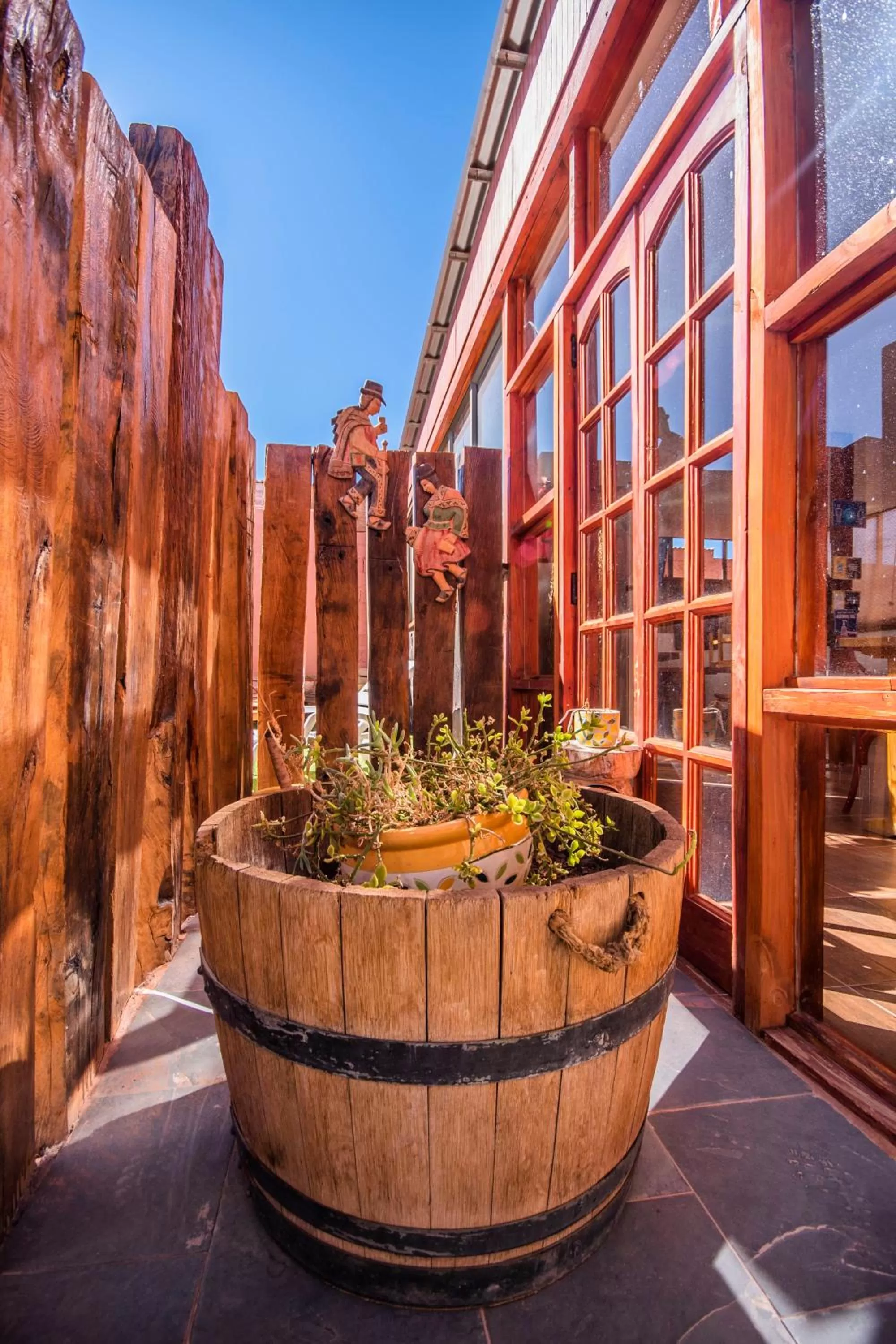 Garden in Hotel Casa Algarrobo