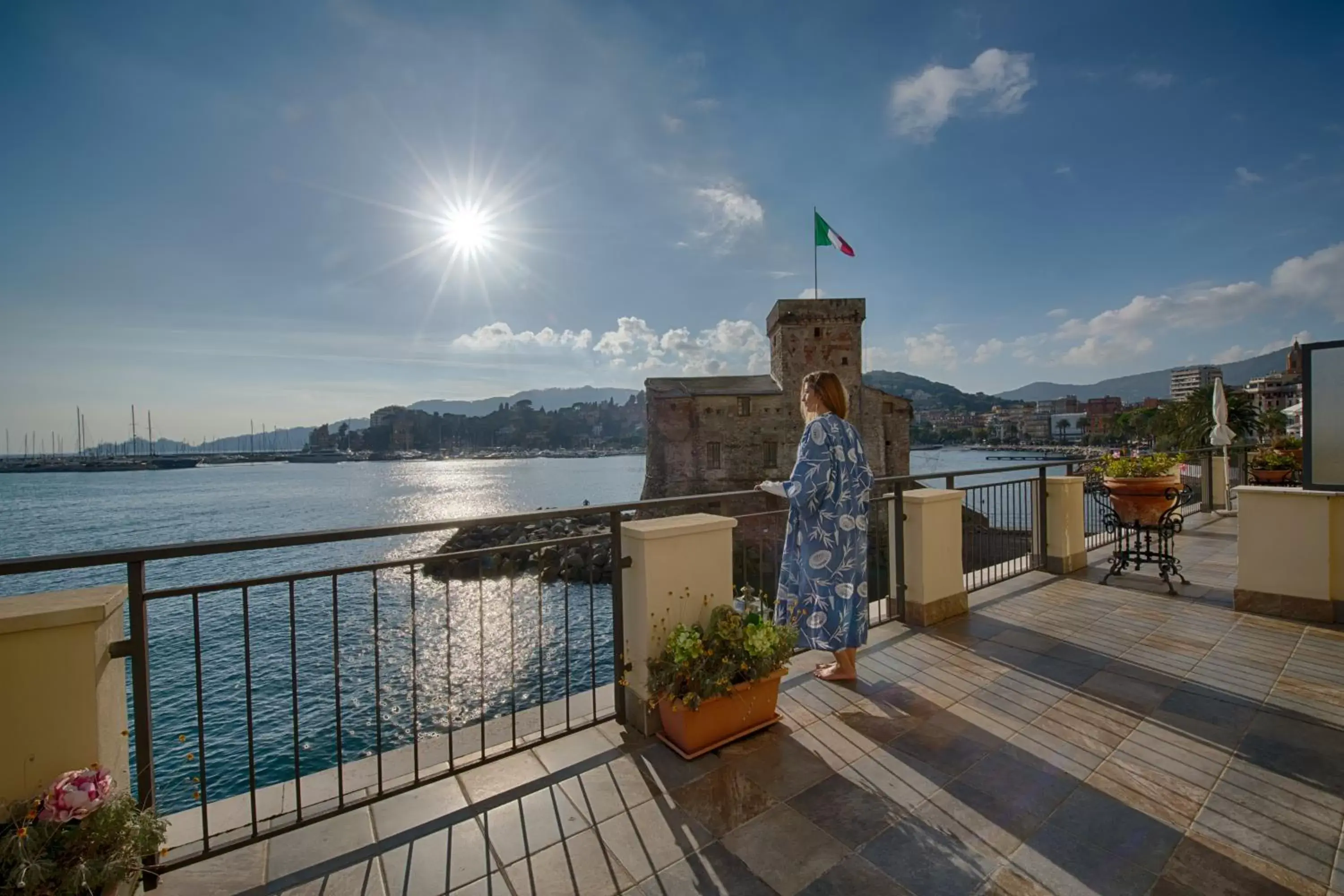 Sea view in Hotel Italia e Lido Rapallo