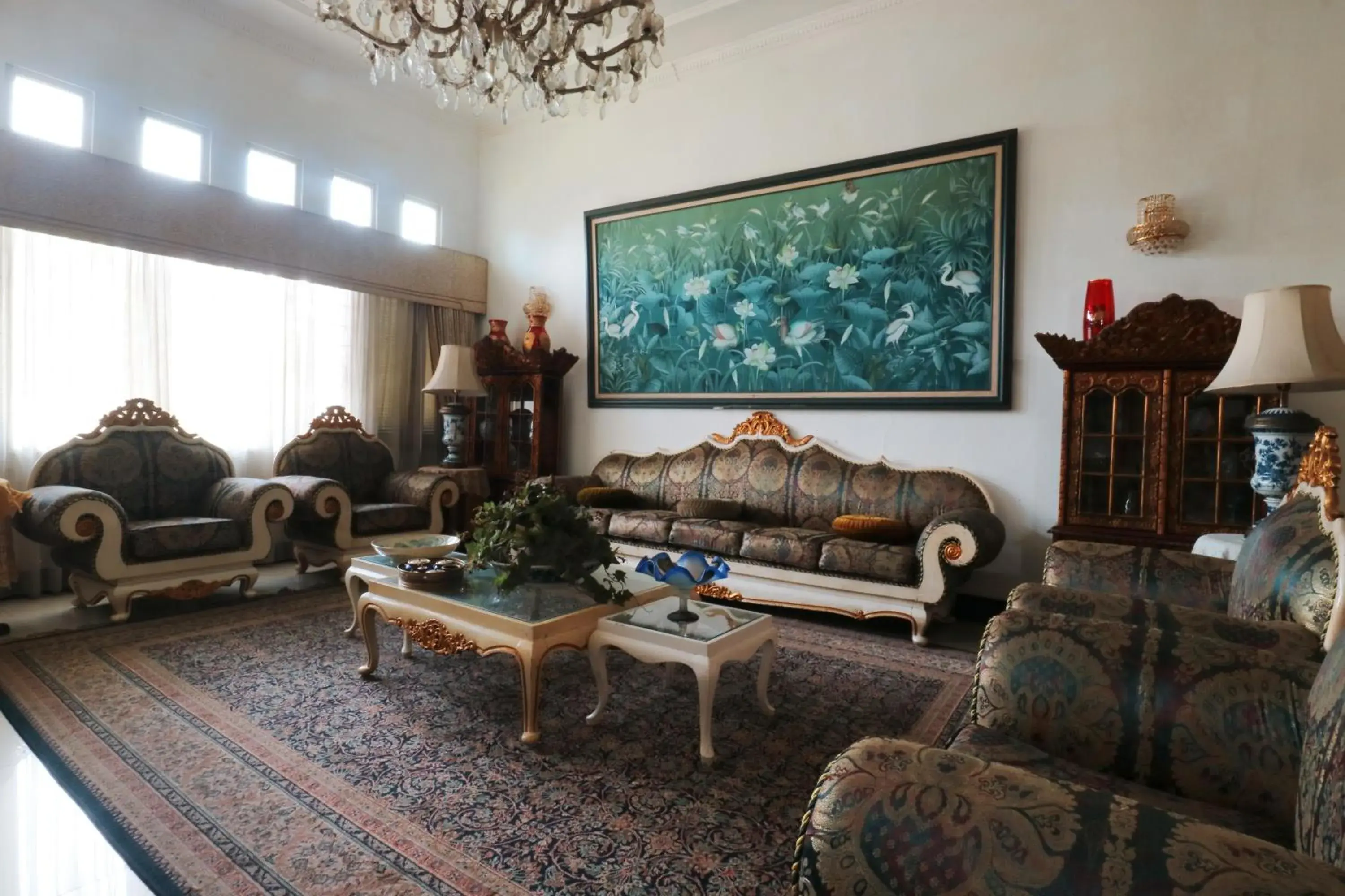 Living room, Seating Area in Villa Sri Manganti